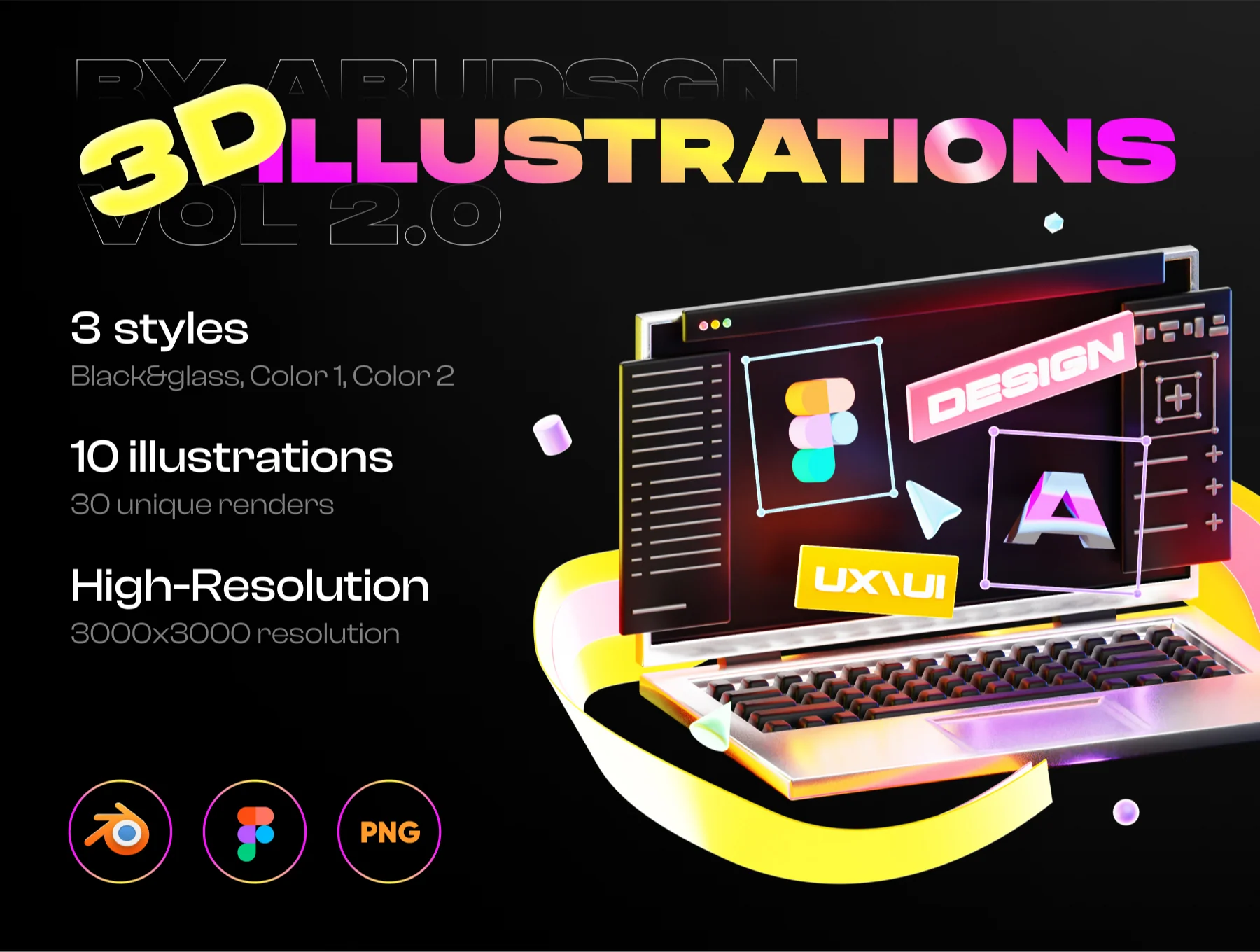 3D Illustrations V2.0