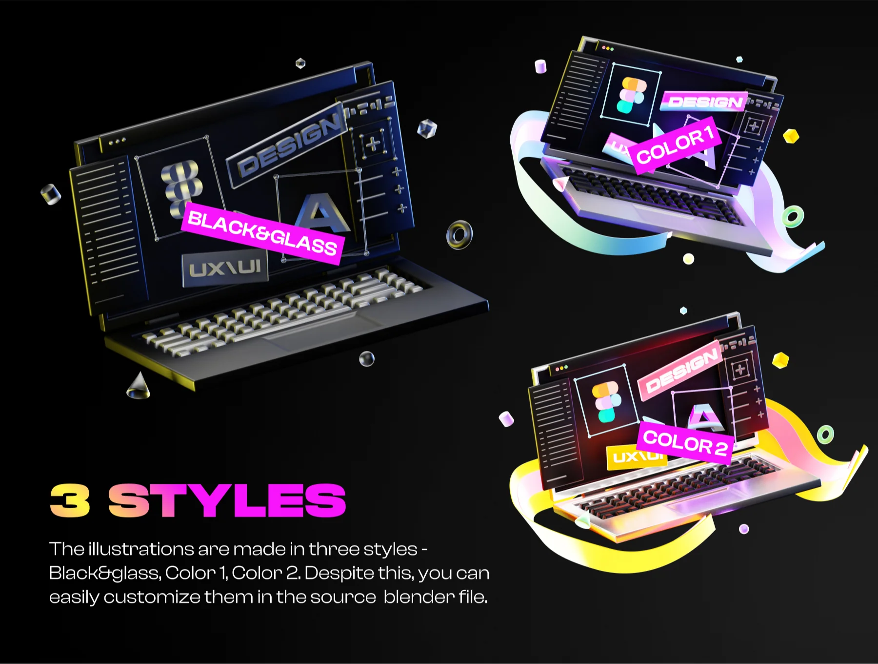 3D Illustrations V2.0 3