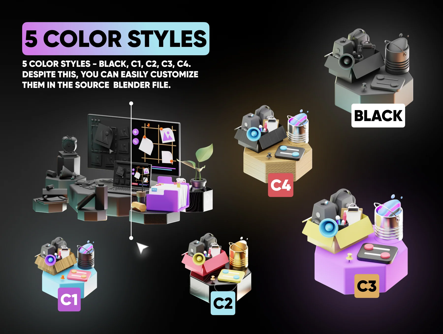 3D Illustrations V3.0 3