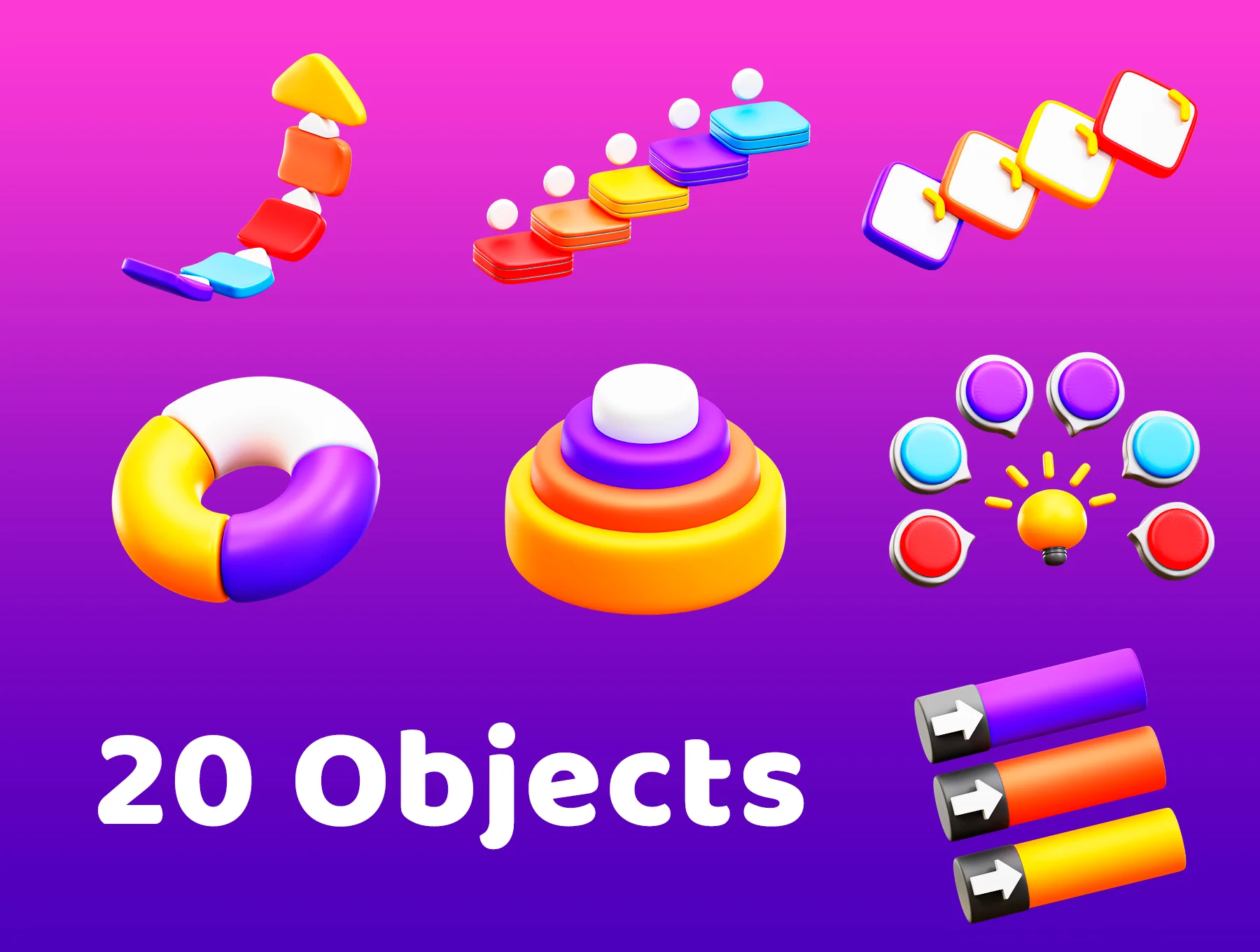 3d Infographic Icon 5