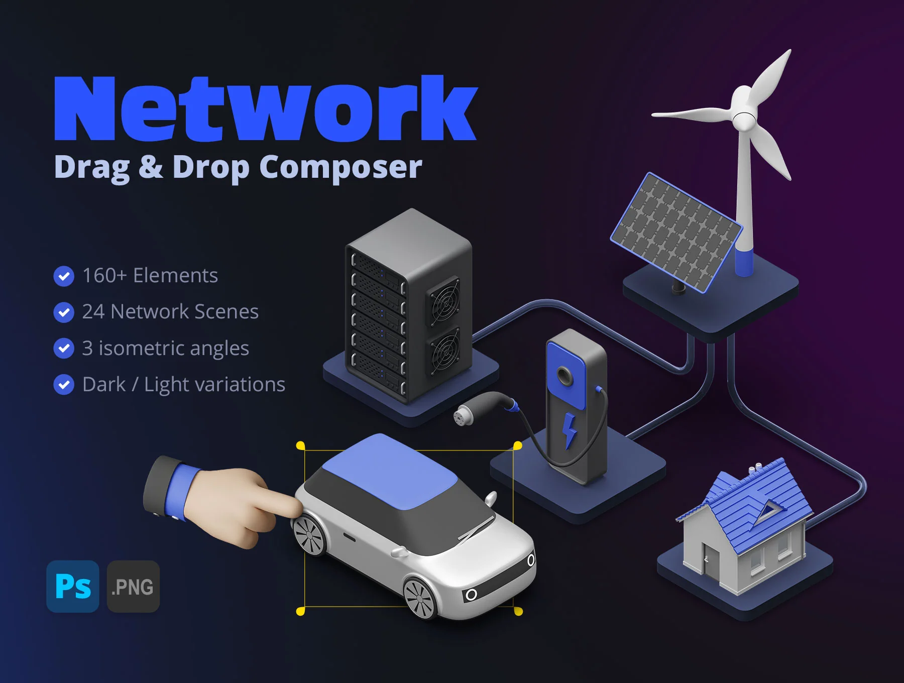 Network - 3D Scene Composer