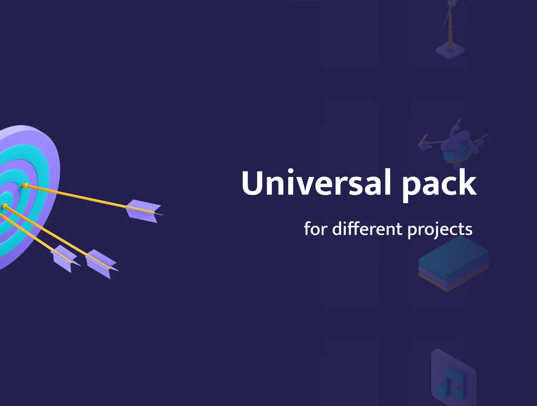 3D Isometric Icons 5