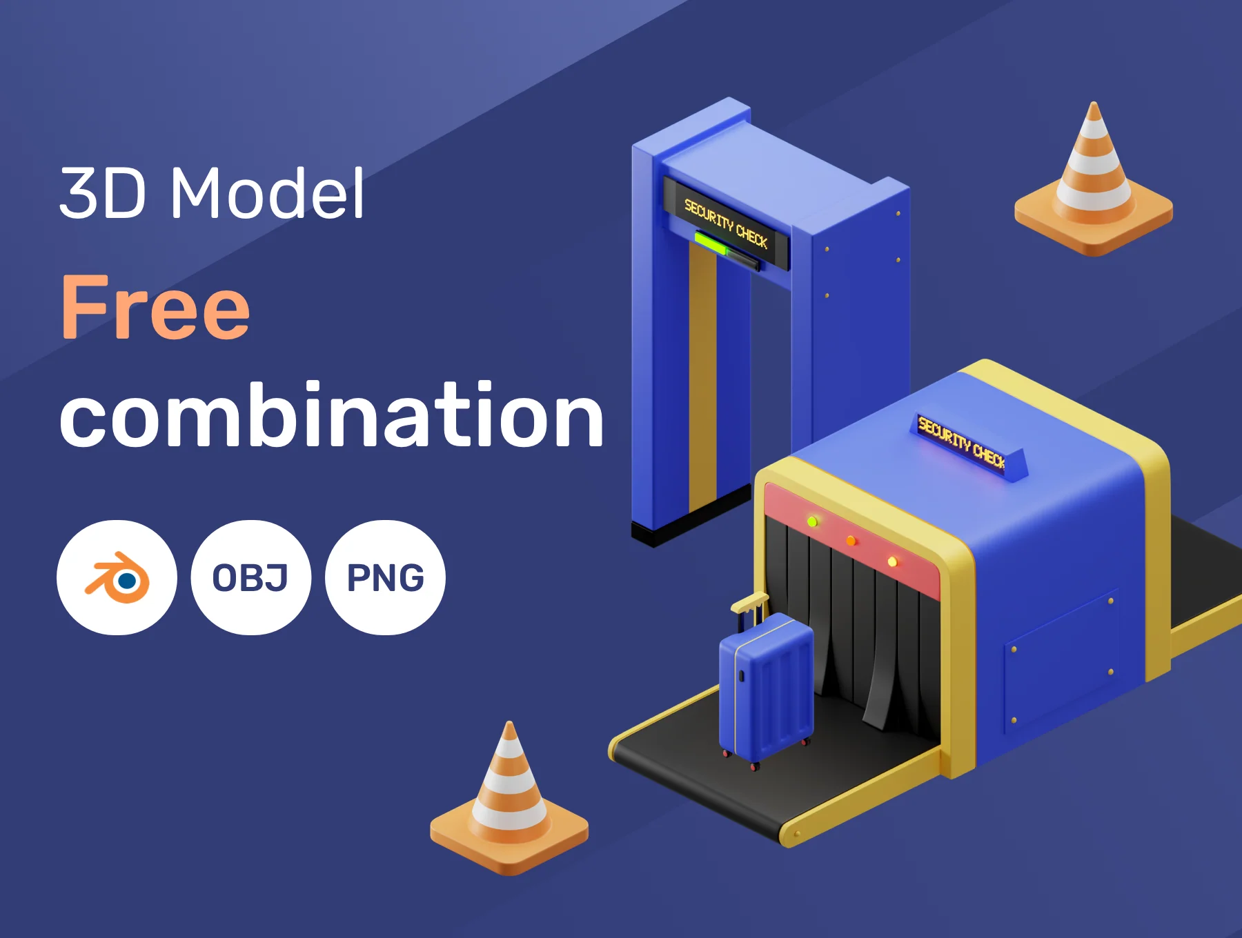 3D Isometric Tiny Metro Scene 6