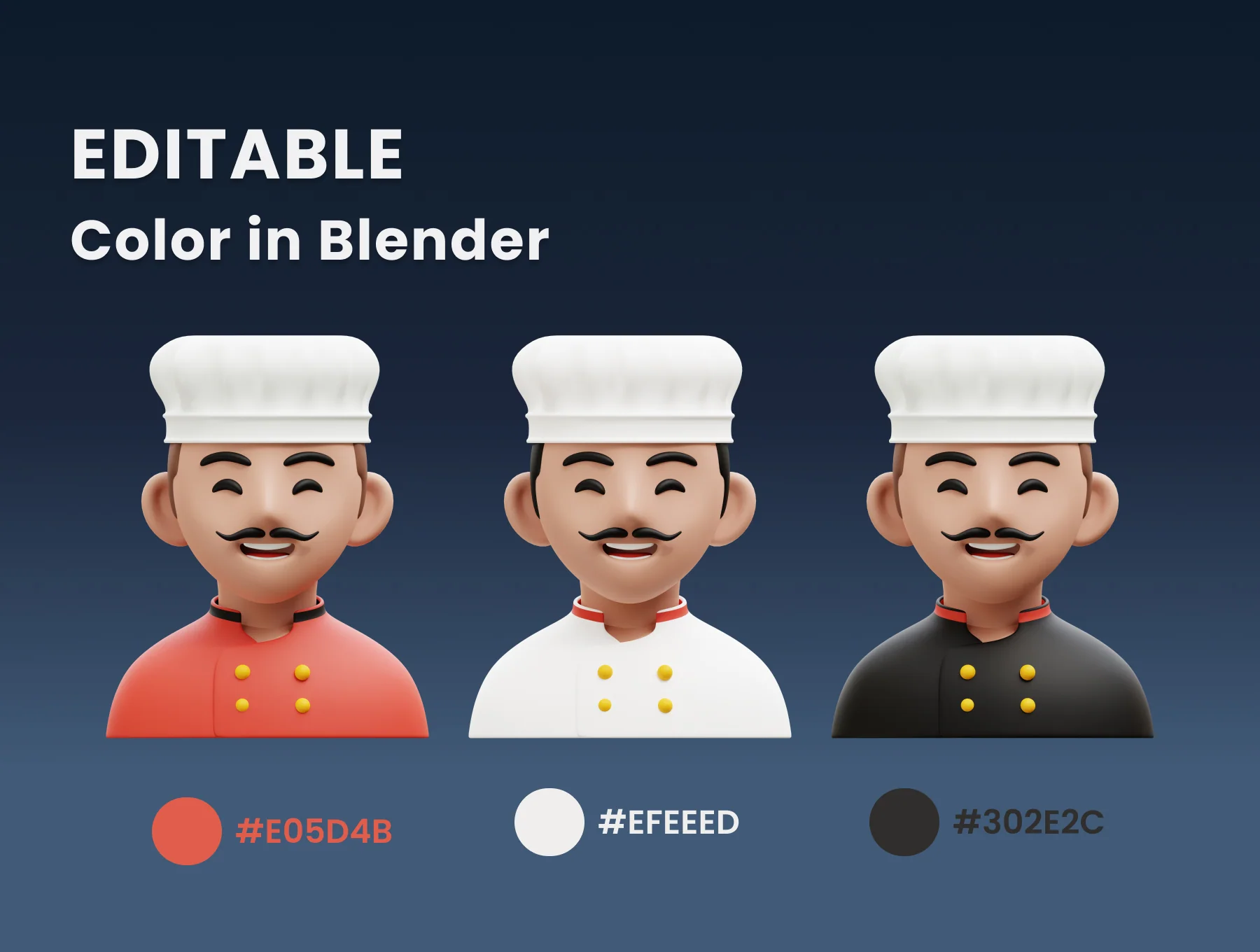 3D Job Avatars Illustrations Pack 3