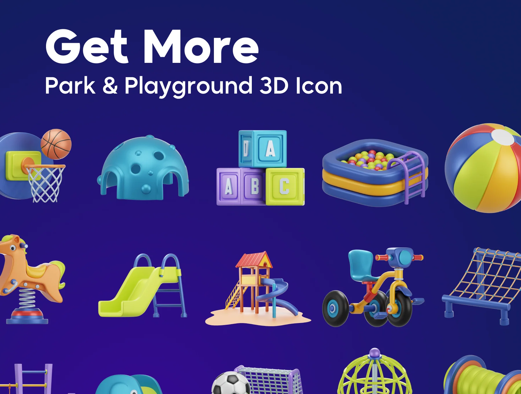 Park & Playground 3D Asset 5