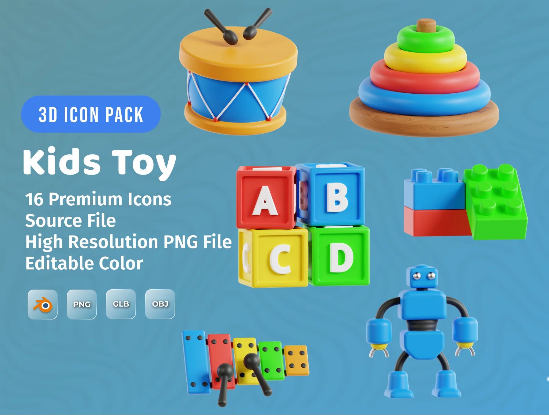 3D Kids Toy