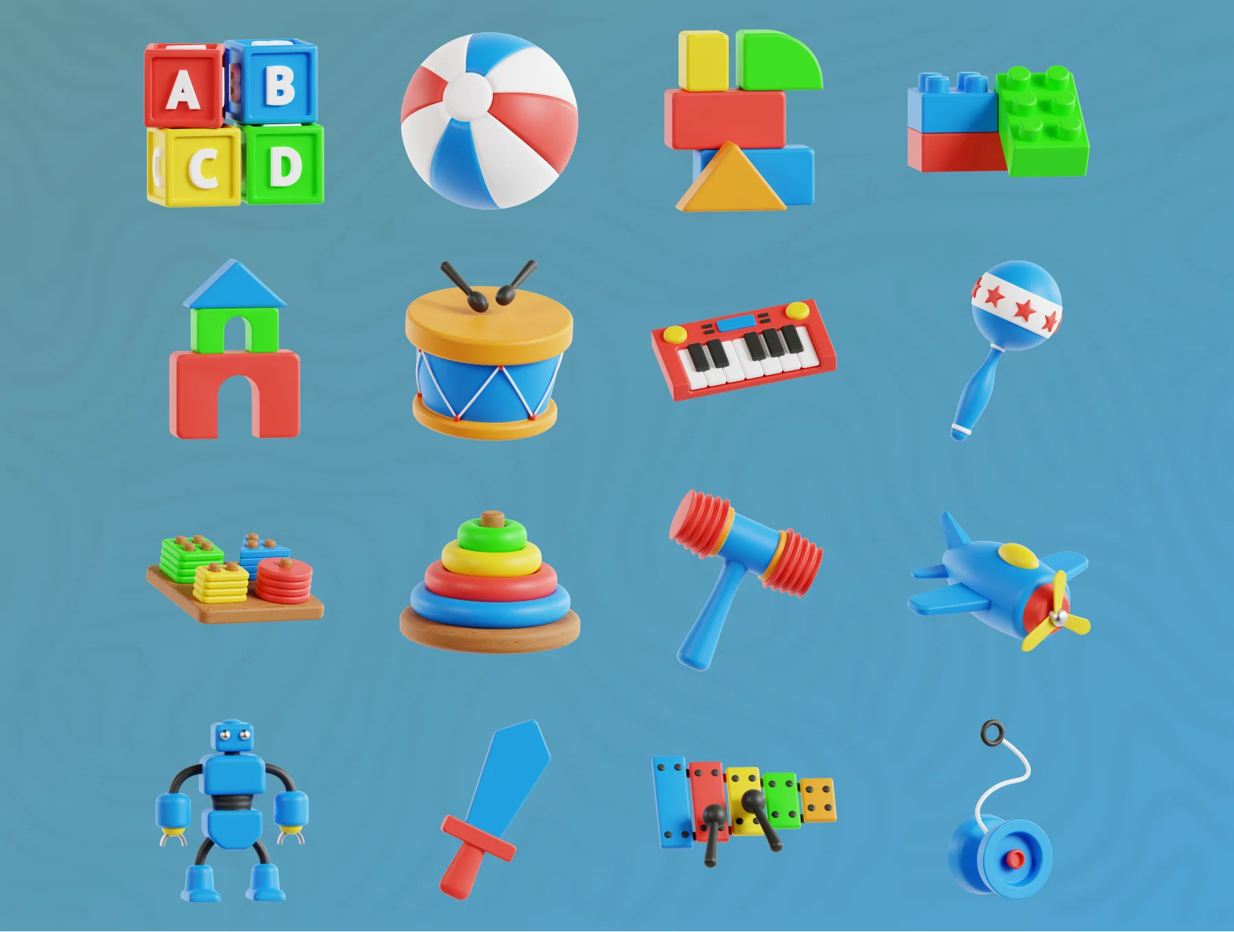 3D Kids Toy 6