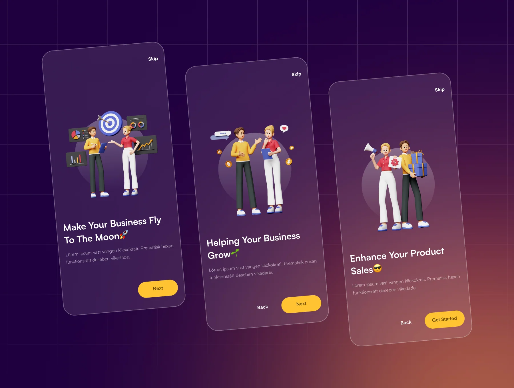 Marketer 3D Character 3