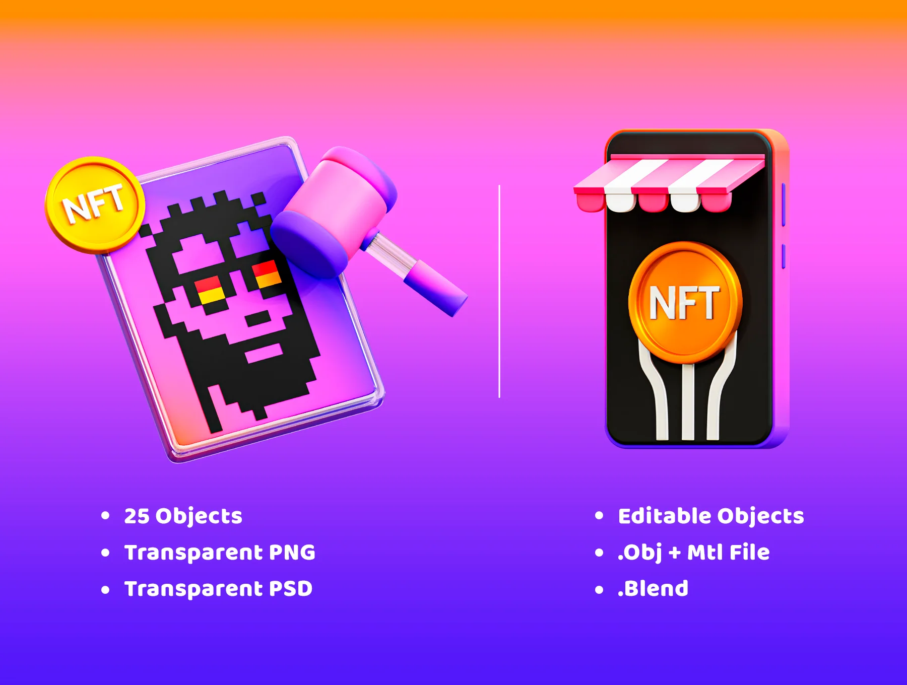 3D NFT Icon 4
