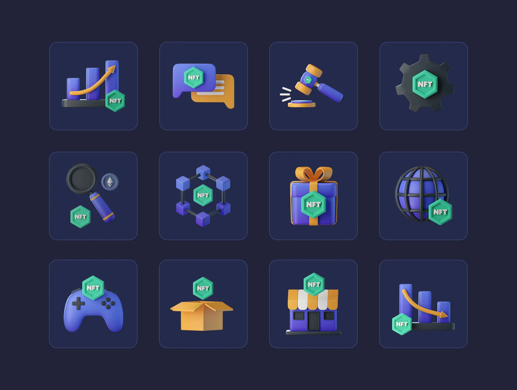 NFT 3D Icons 6