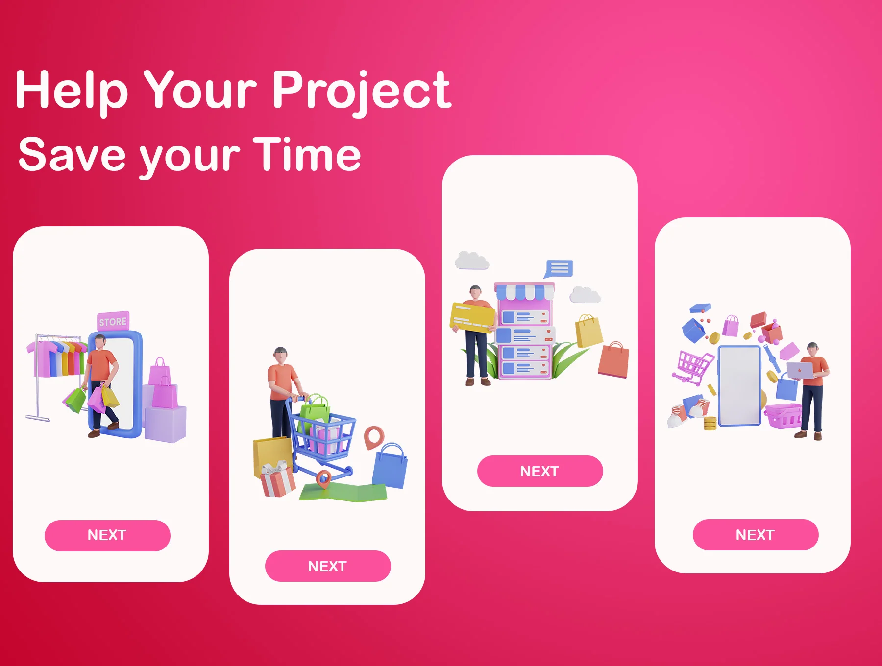 3D Online Shopping Pack 4