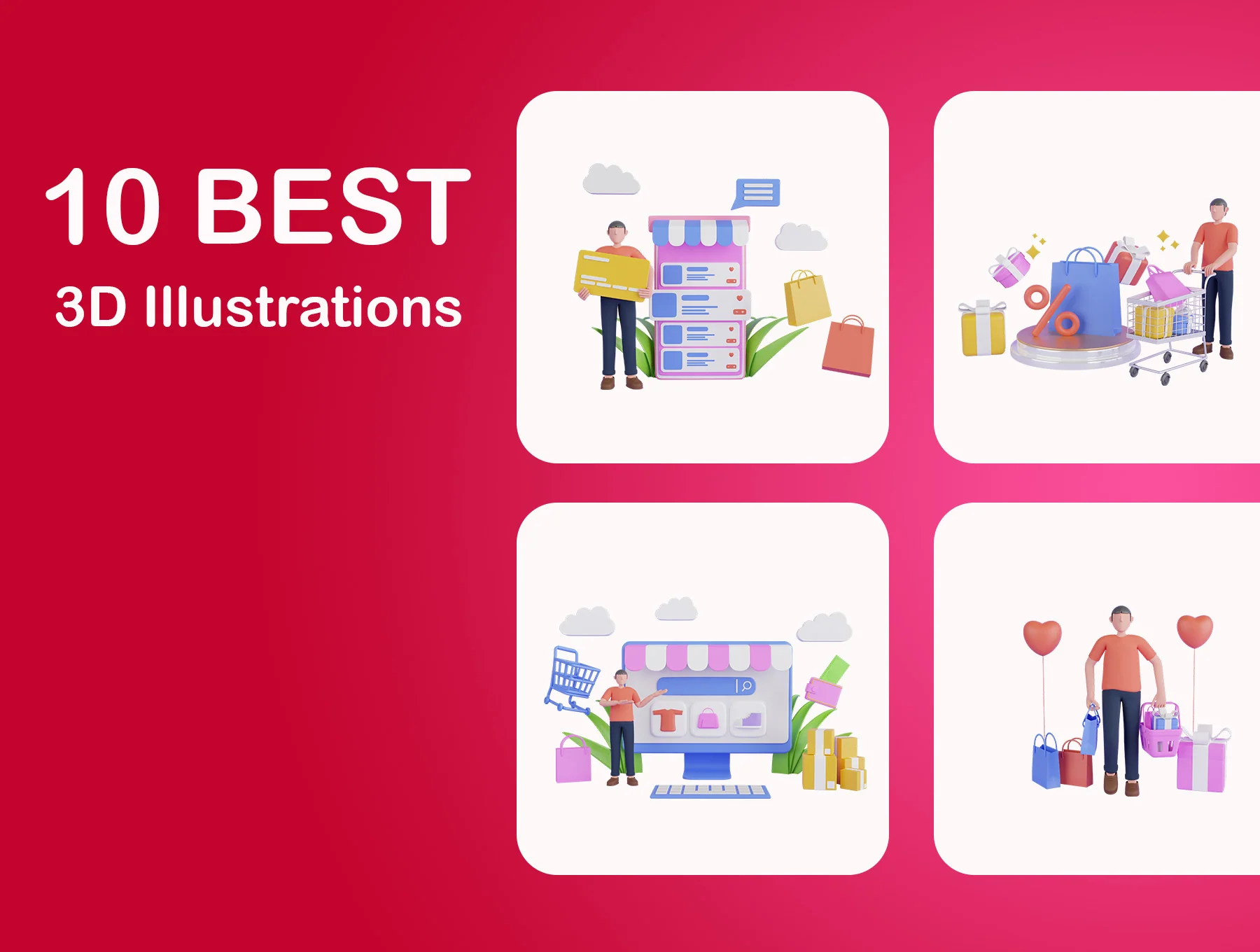 3D Online Shopping Pack 5