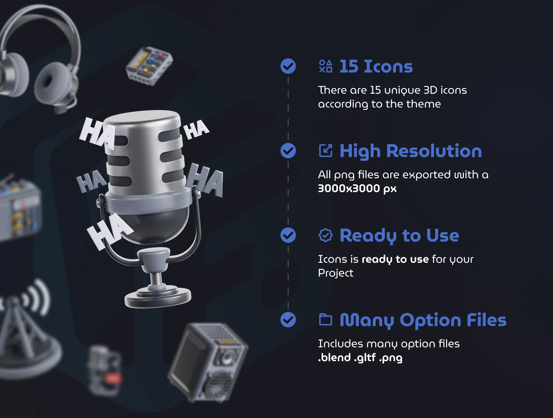3D Podcast con Set 5
