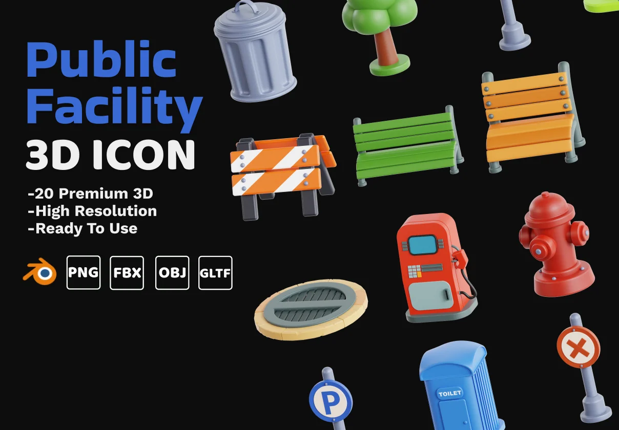 3D Public Facility