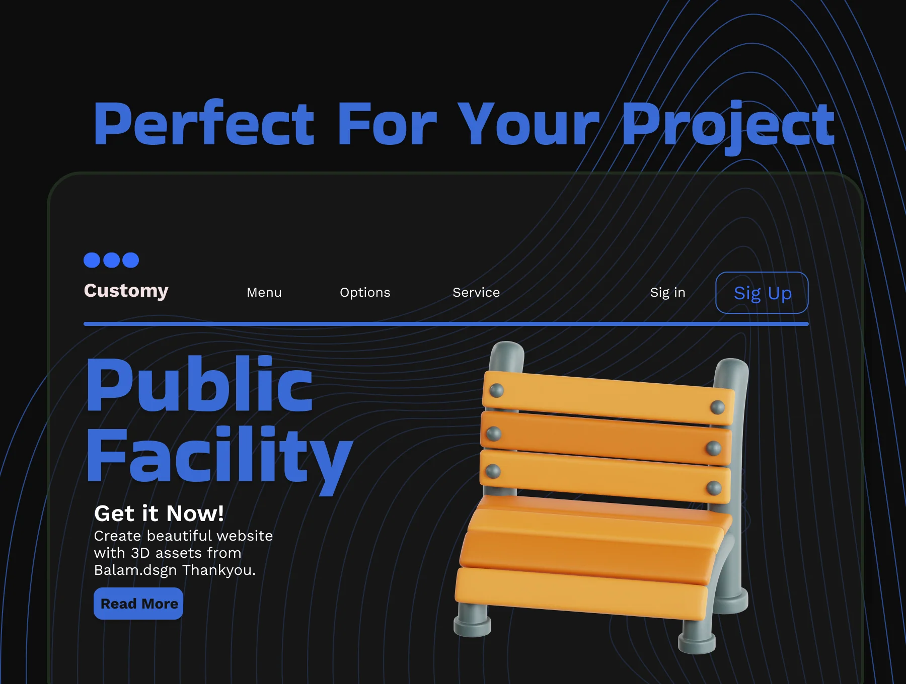 3D Public Facility 4