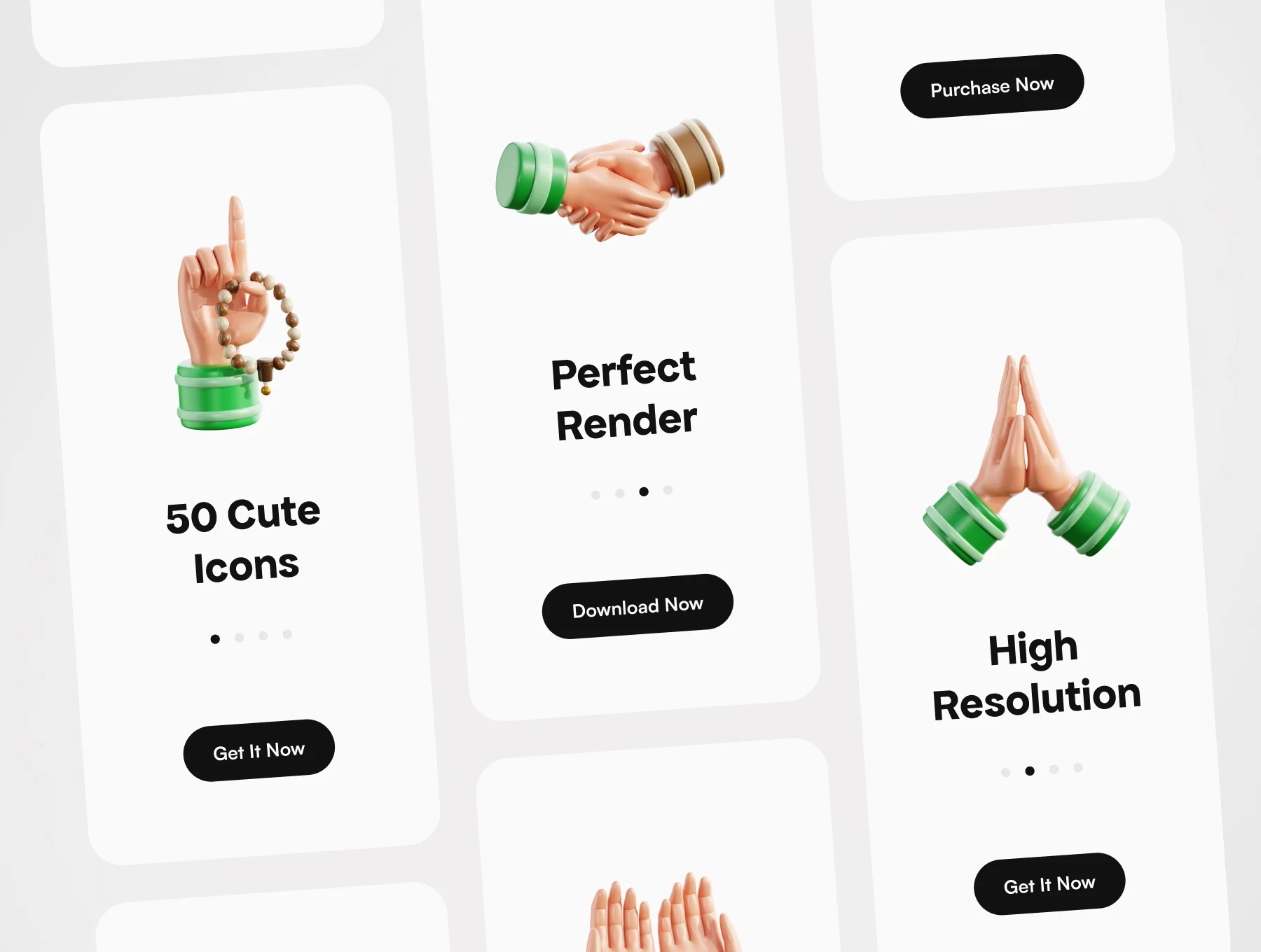 3D Ramadan Icons 3