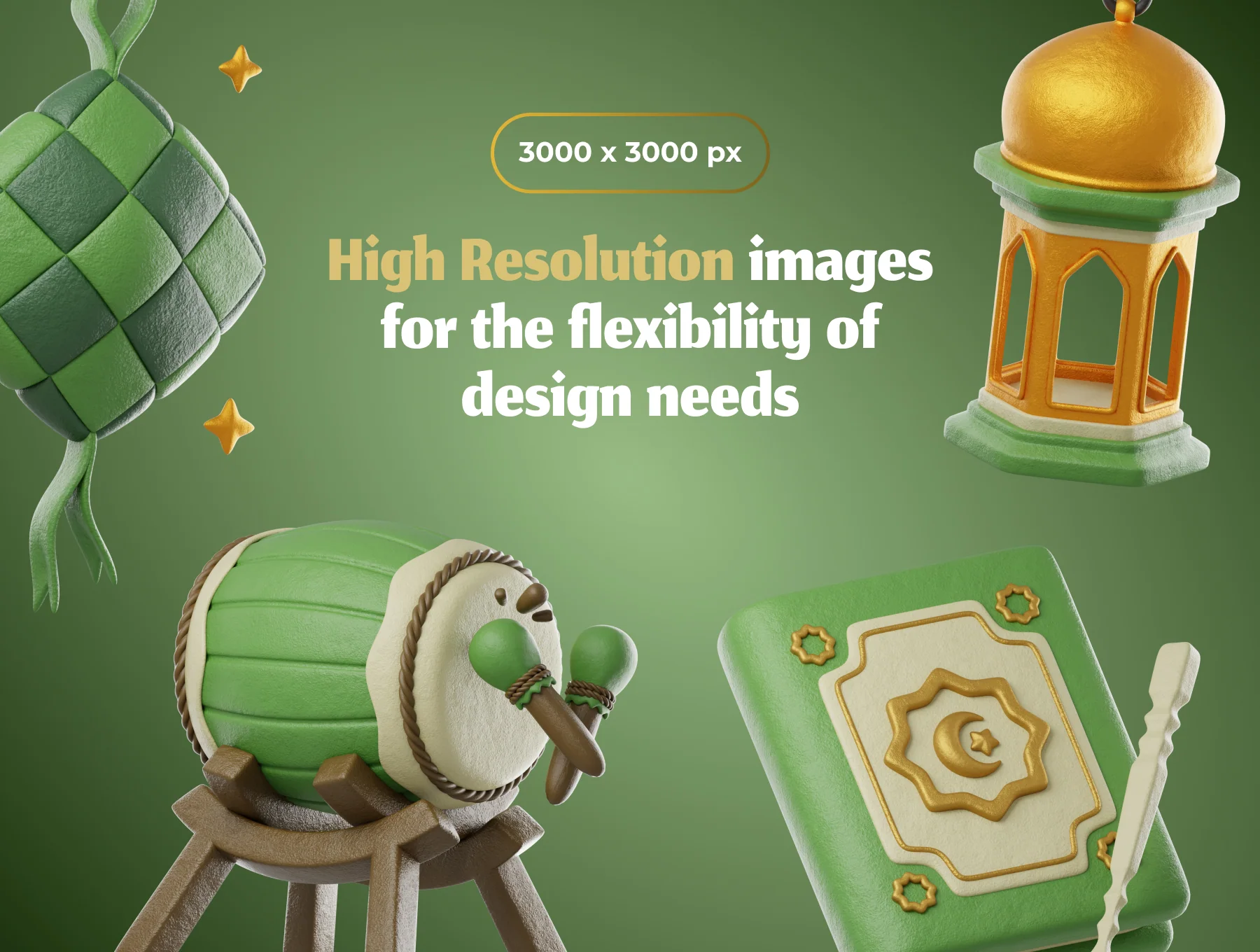 3D Ramadan Kareem V.1 3