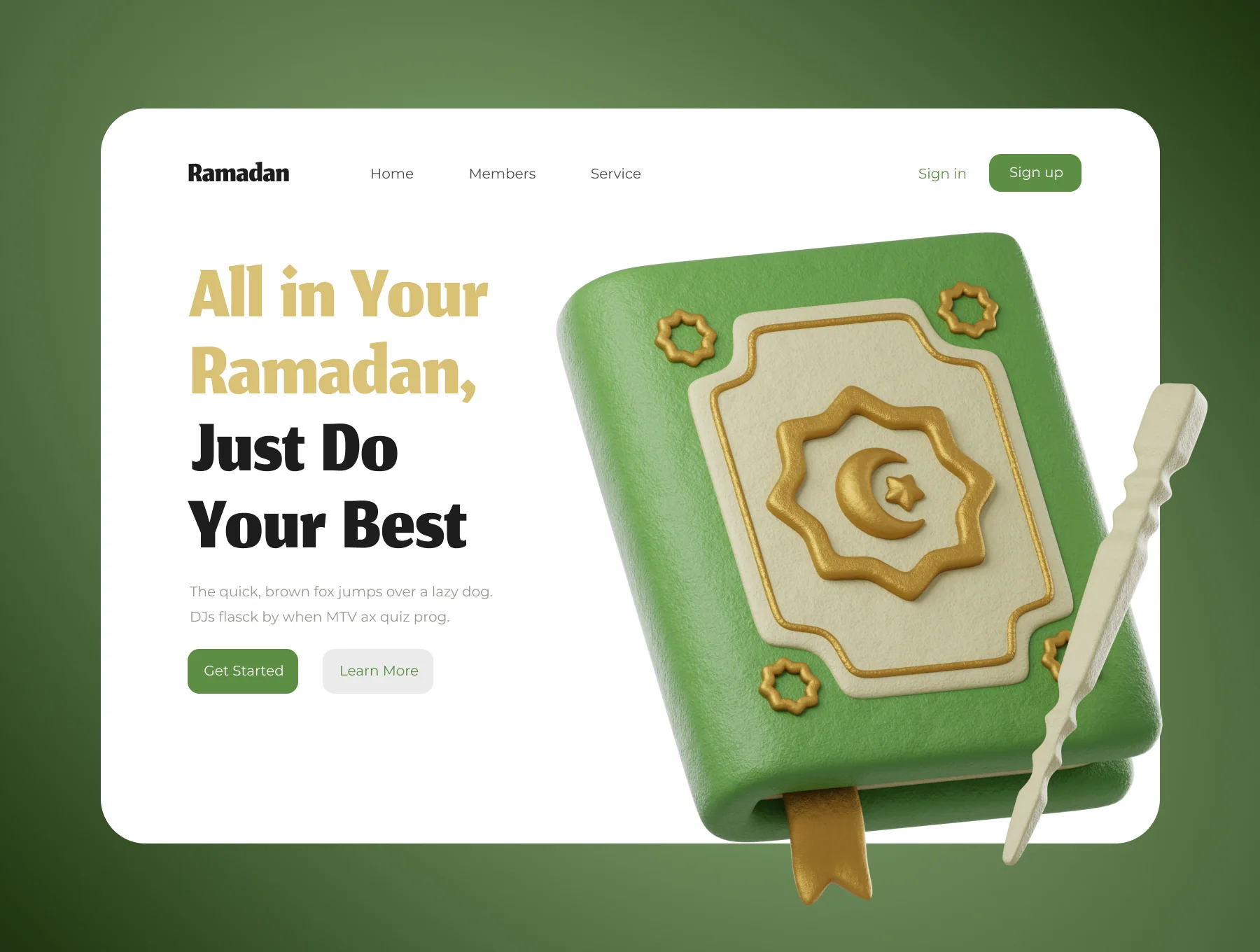 3D Ramadan Kareem V.1 4