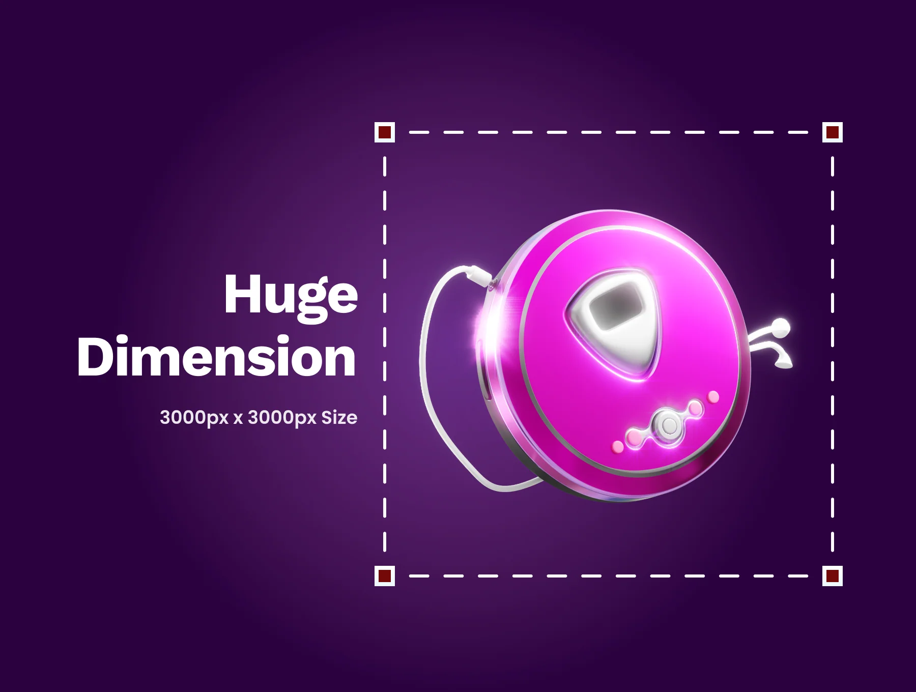 3D Retro 90s Icon 2