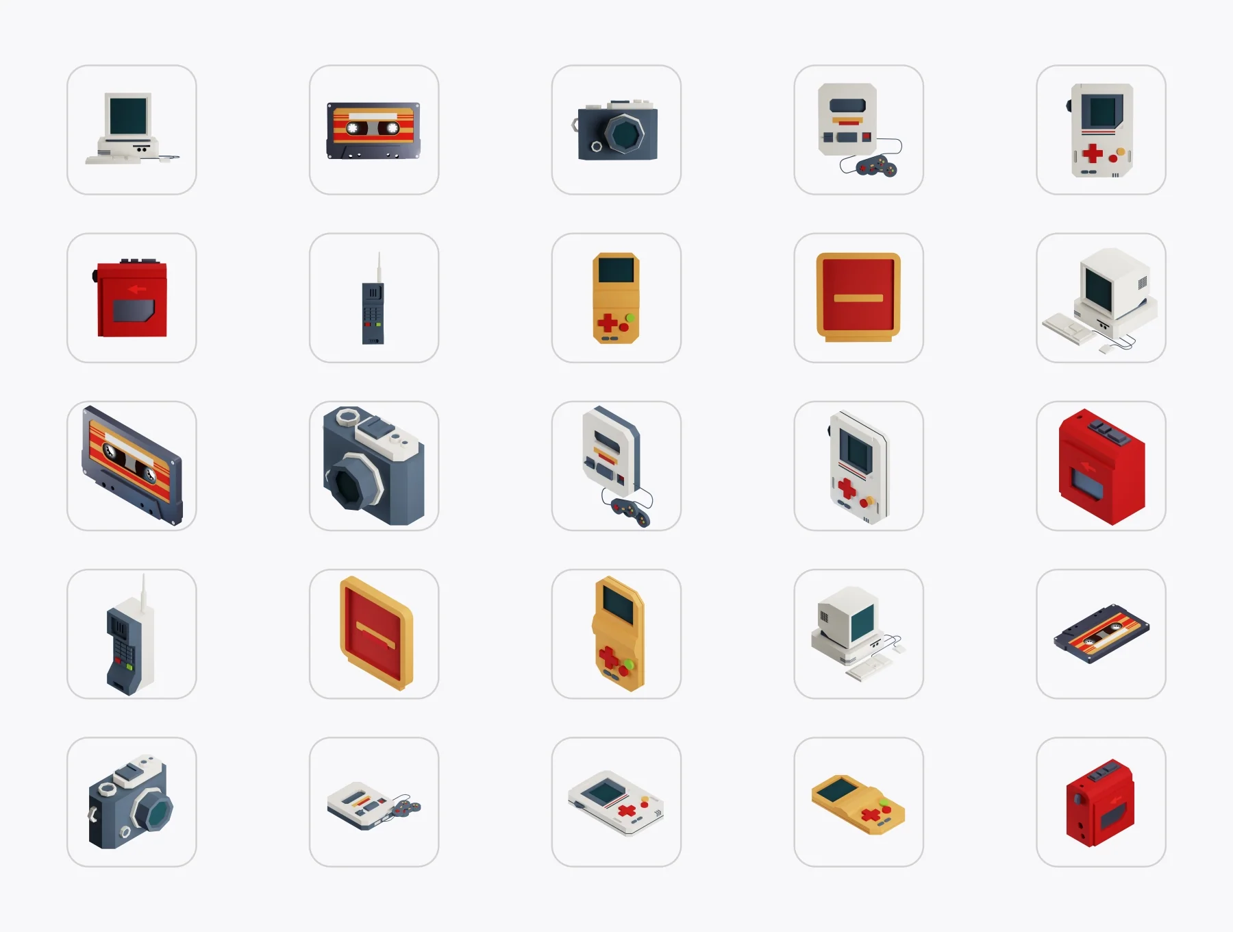 3D Retro Gadgets 6