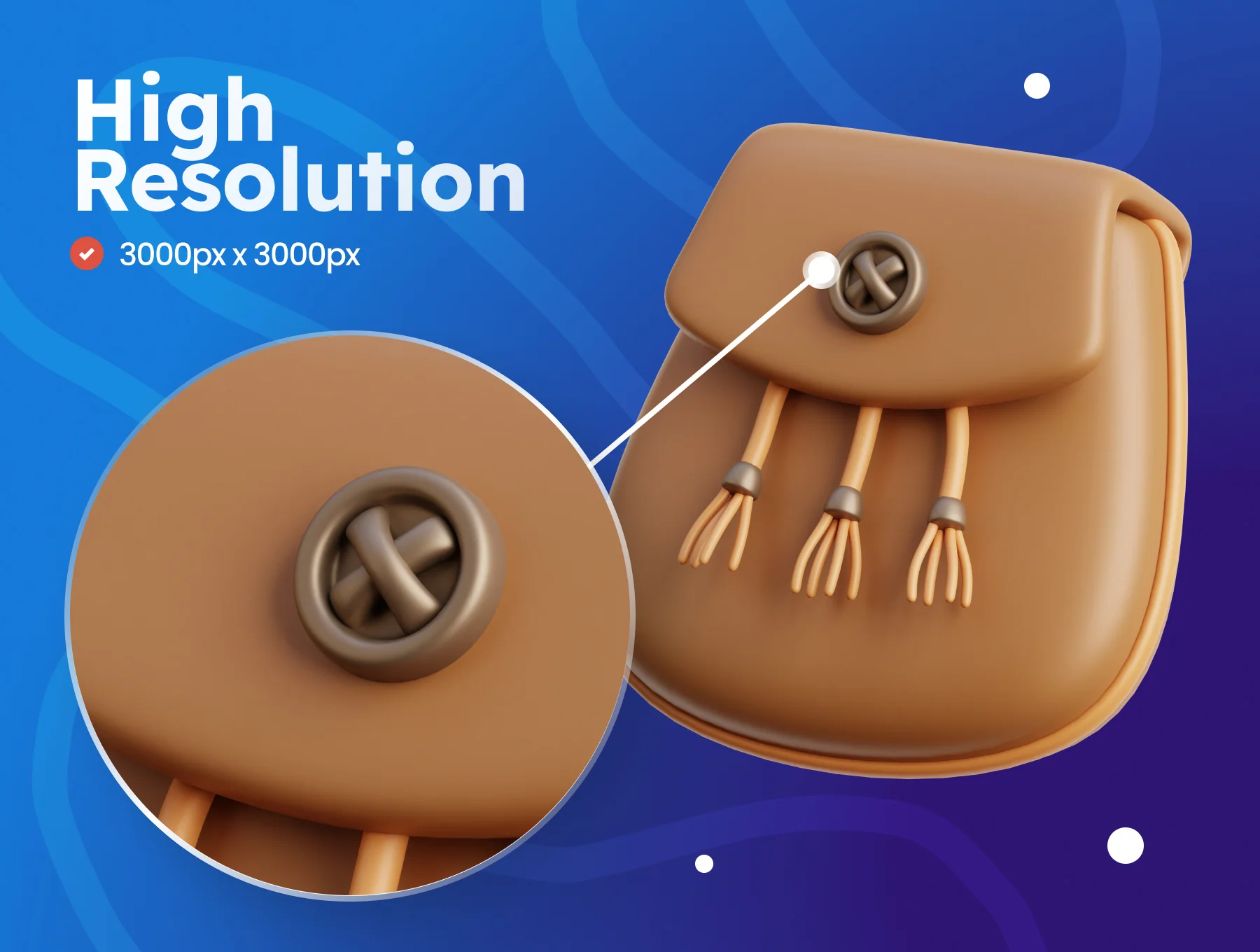 3D Scottish National Day Illustrations 3