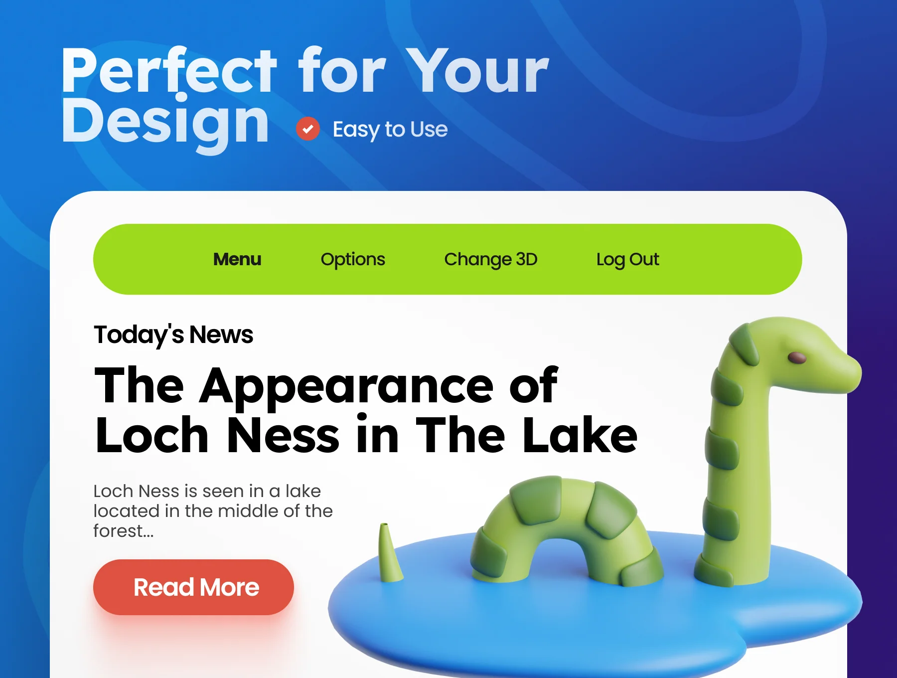 3D Scottish National Day Illustrations 4