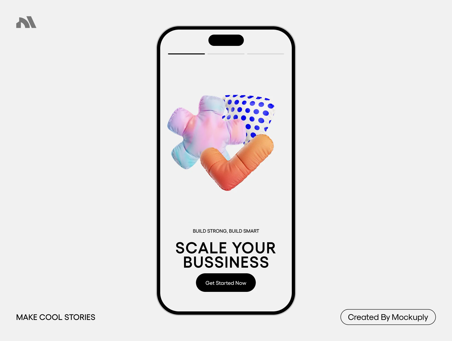 3D Shapes Mockuply 4