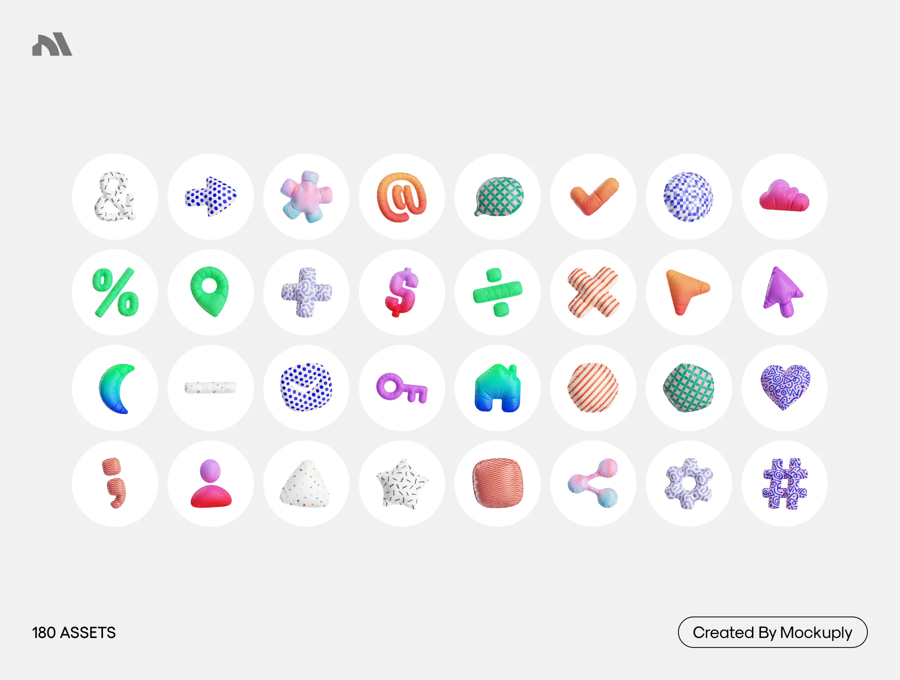 3D Shapes Mockuply 5