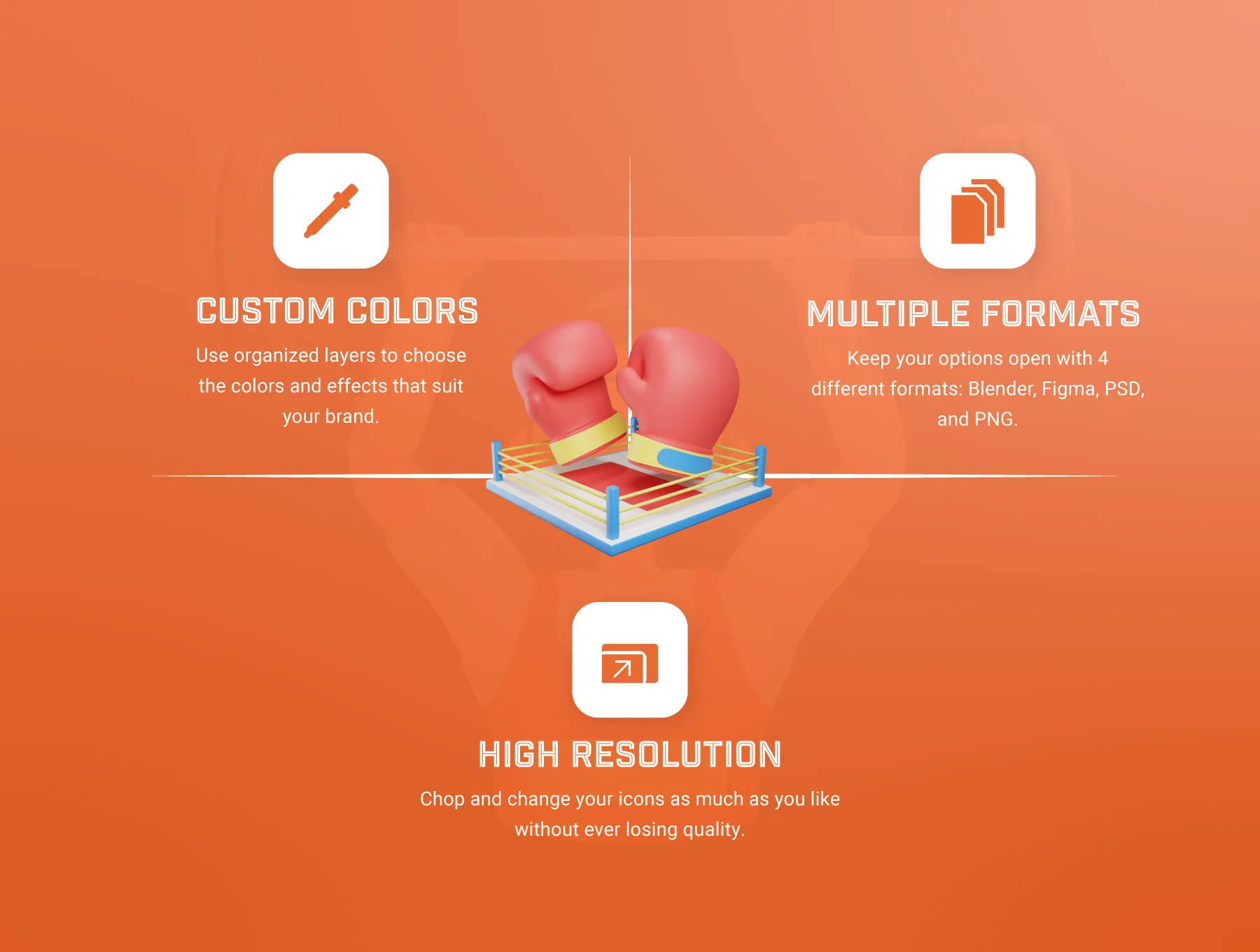 3D Sports and Activities Icons 4