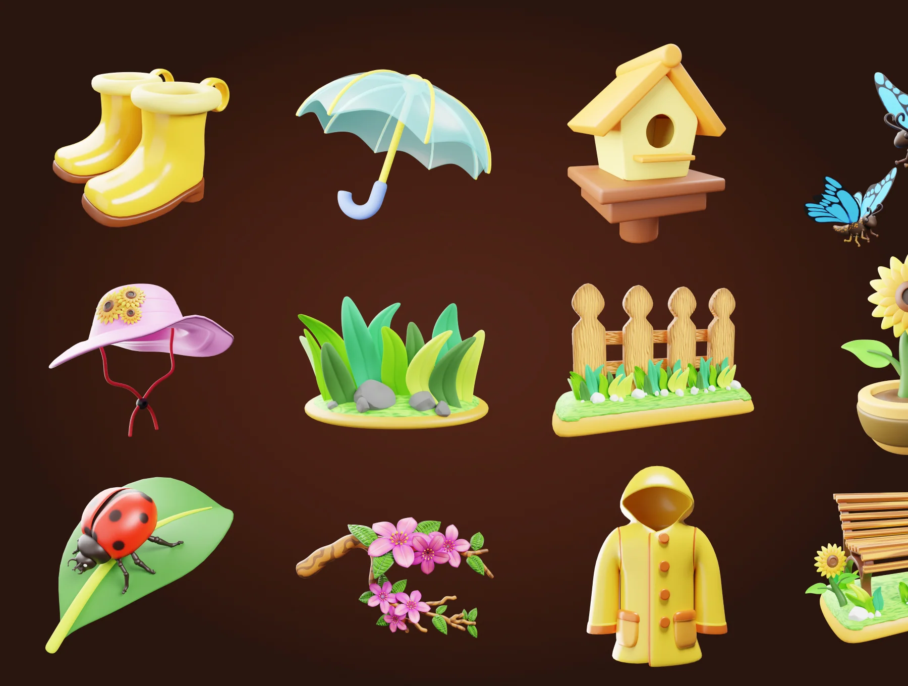 3D Spring Icon 5