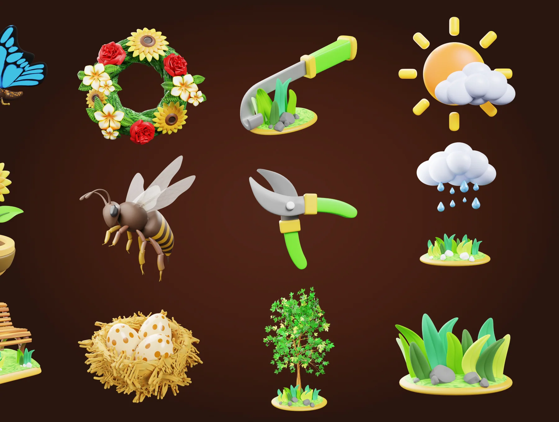 3D Spring Icon 6