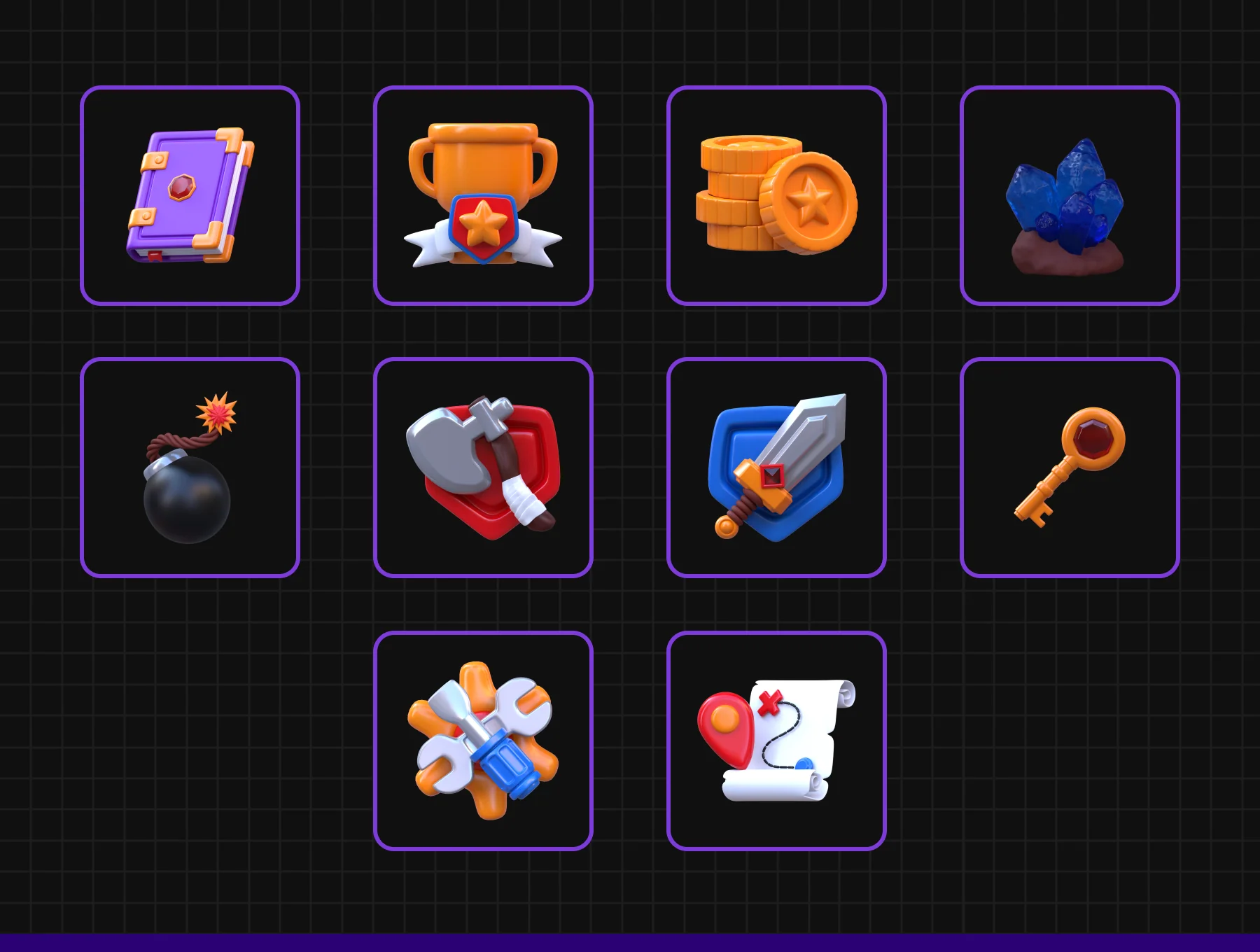 3D Stylized Gaming Icon 5