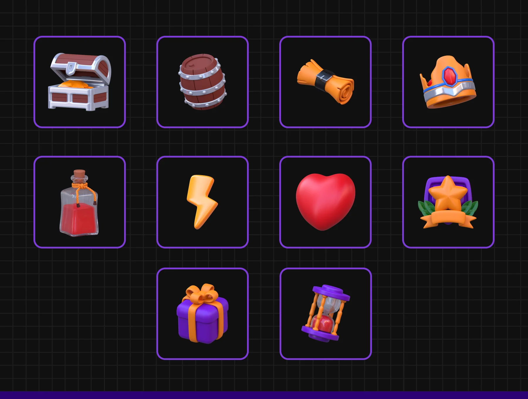 3D Stylized Gaming Icon 6
