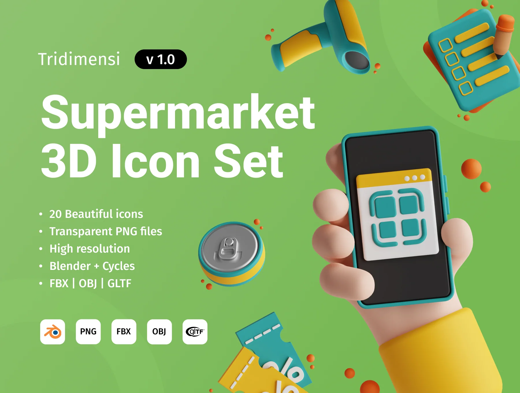 3D Supermarket