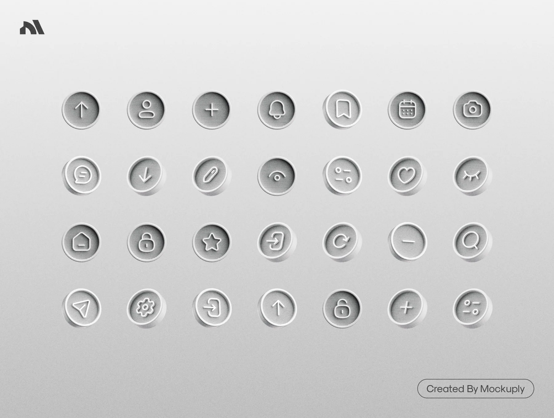 3D Sybmols icons Mockuply Pro 5