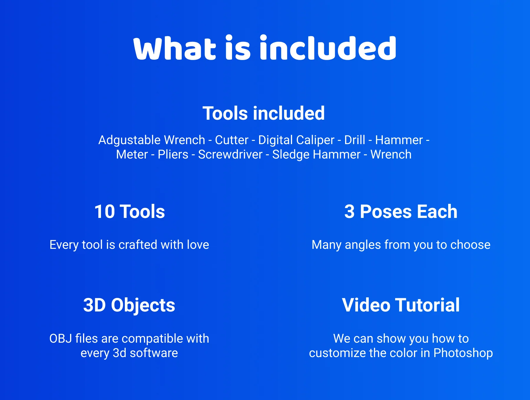 3D Tools 3