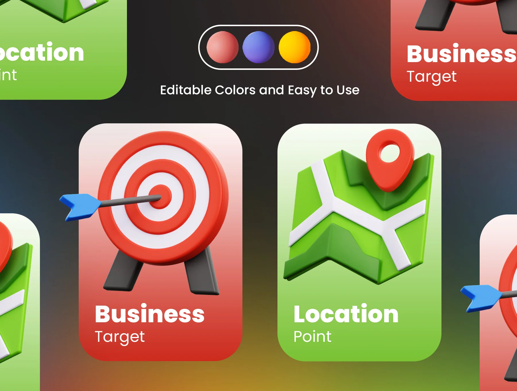 3D UI Kit Elements Part 2 4