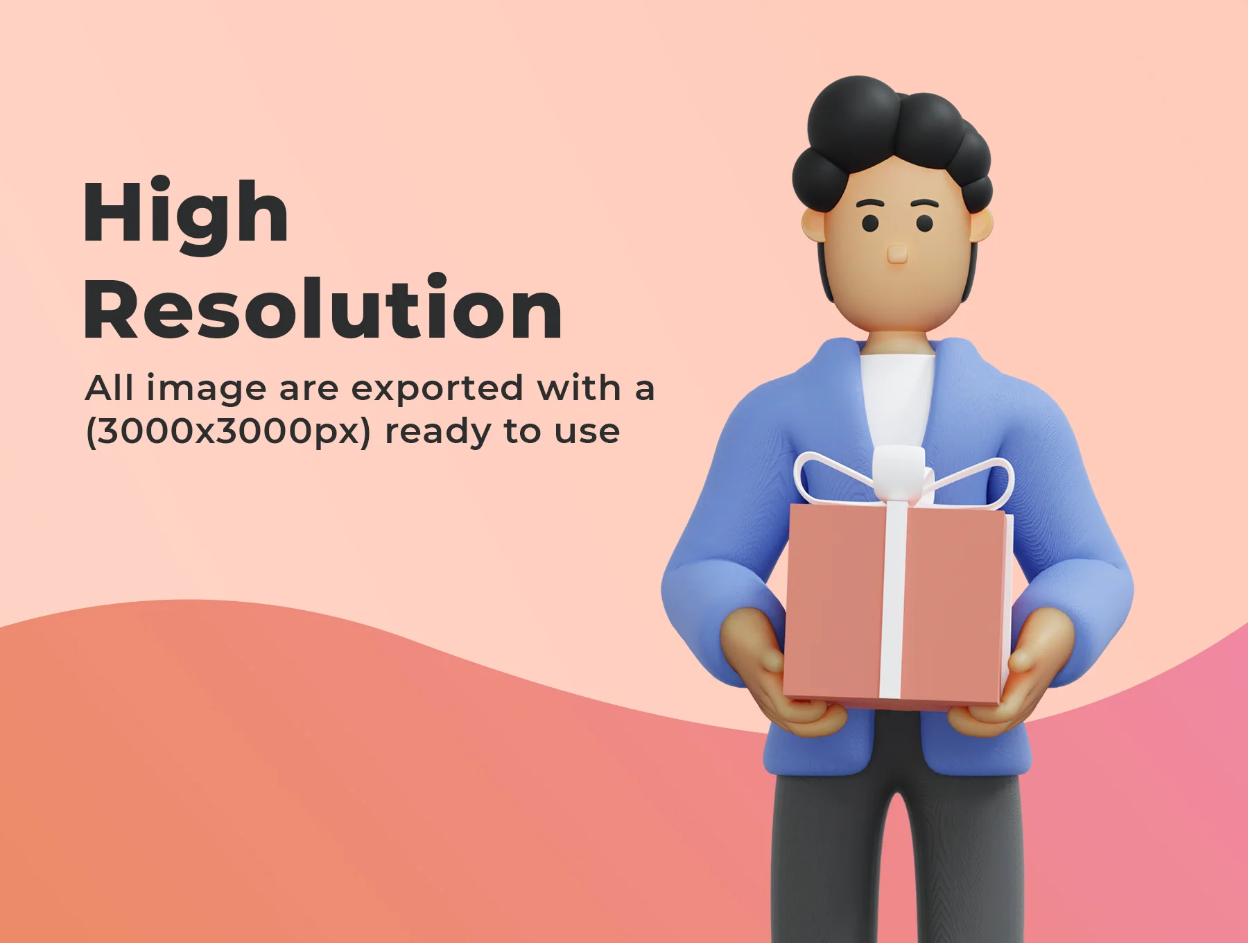 3D Character illustration 2