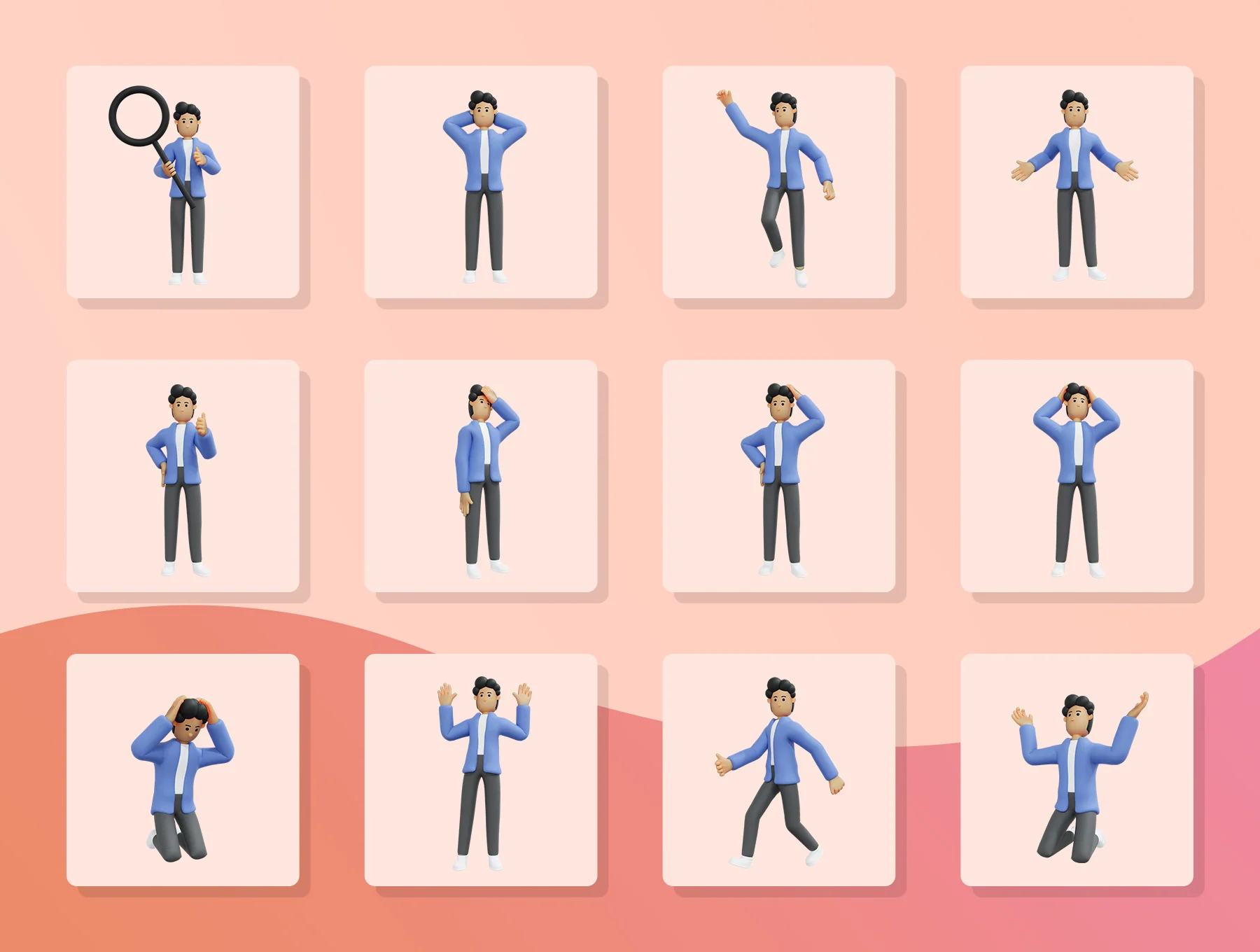 3D Character illustration 6
