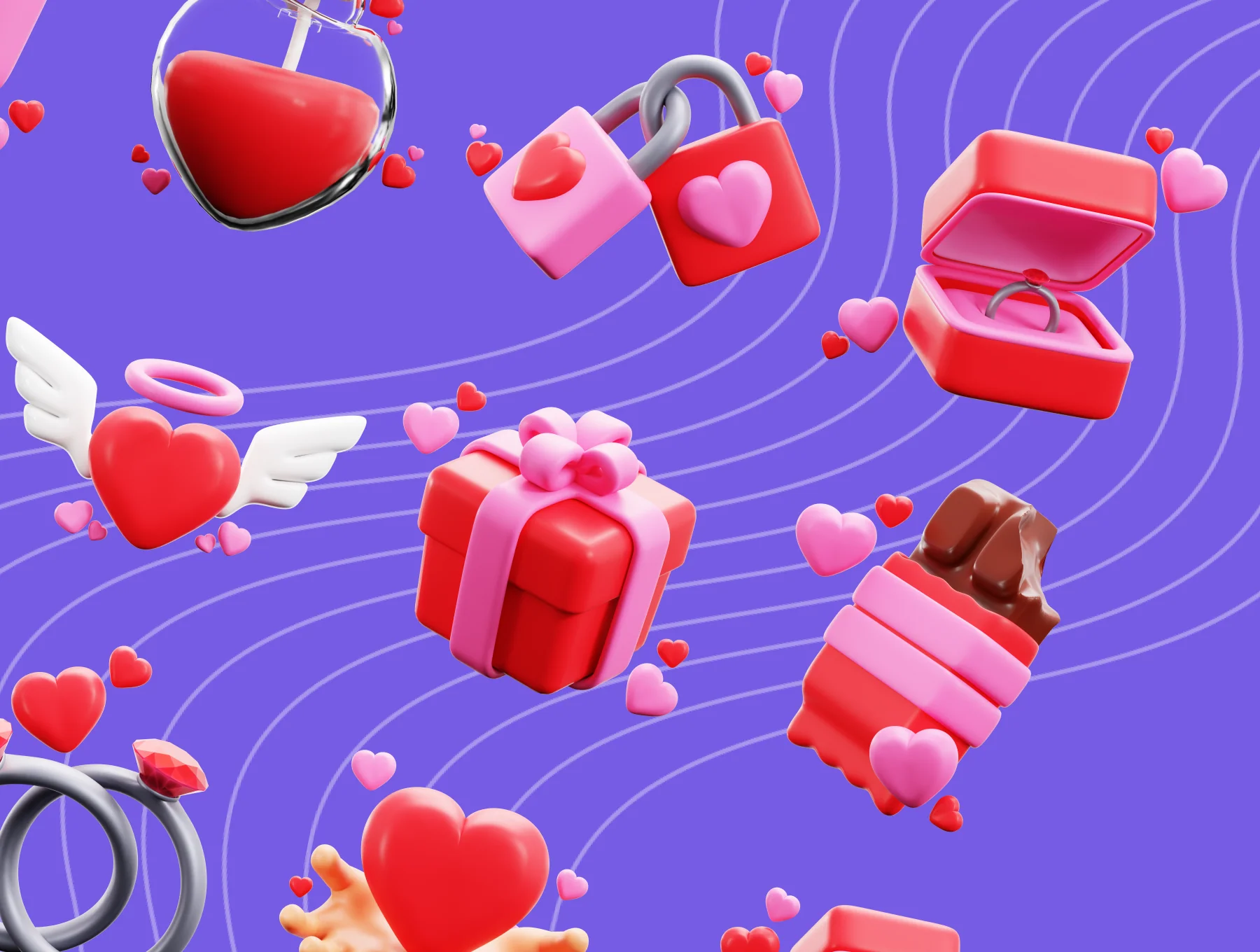 3D Valentine's Day 6