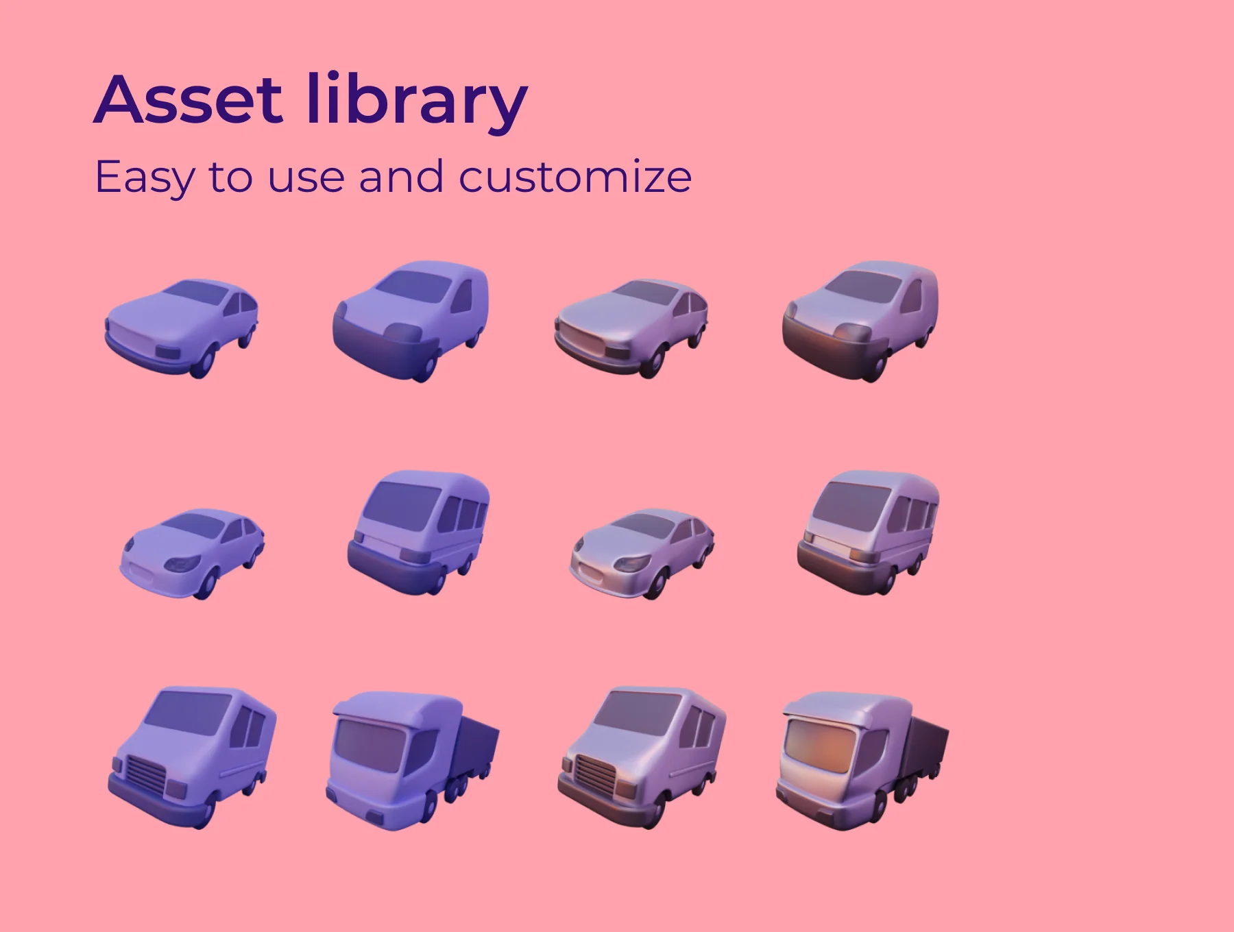 3D Vehicles Set 6