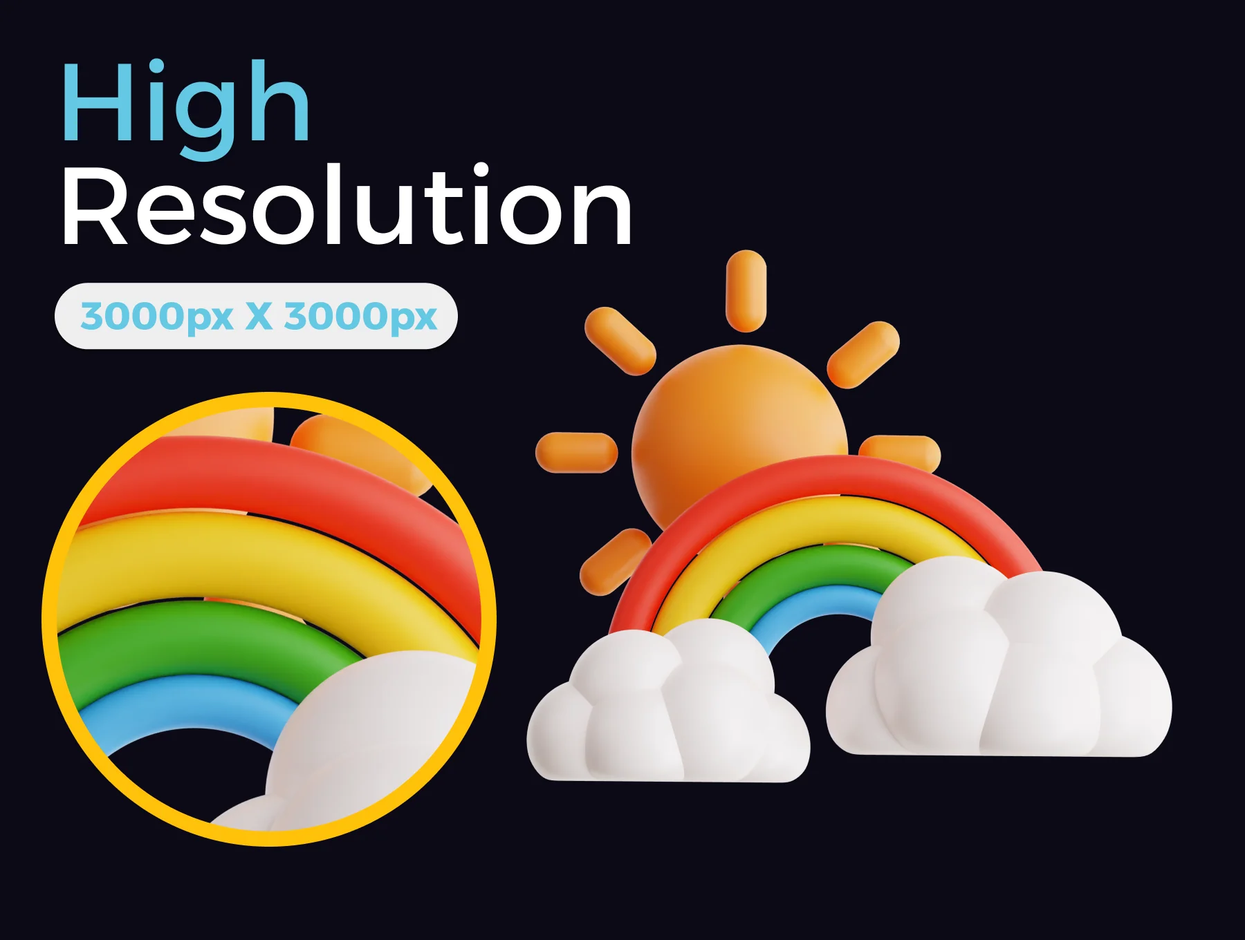 3D Weather Icon 2