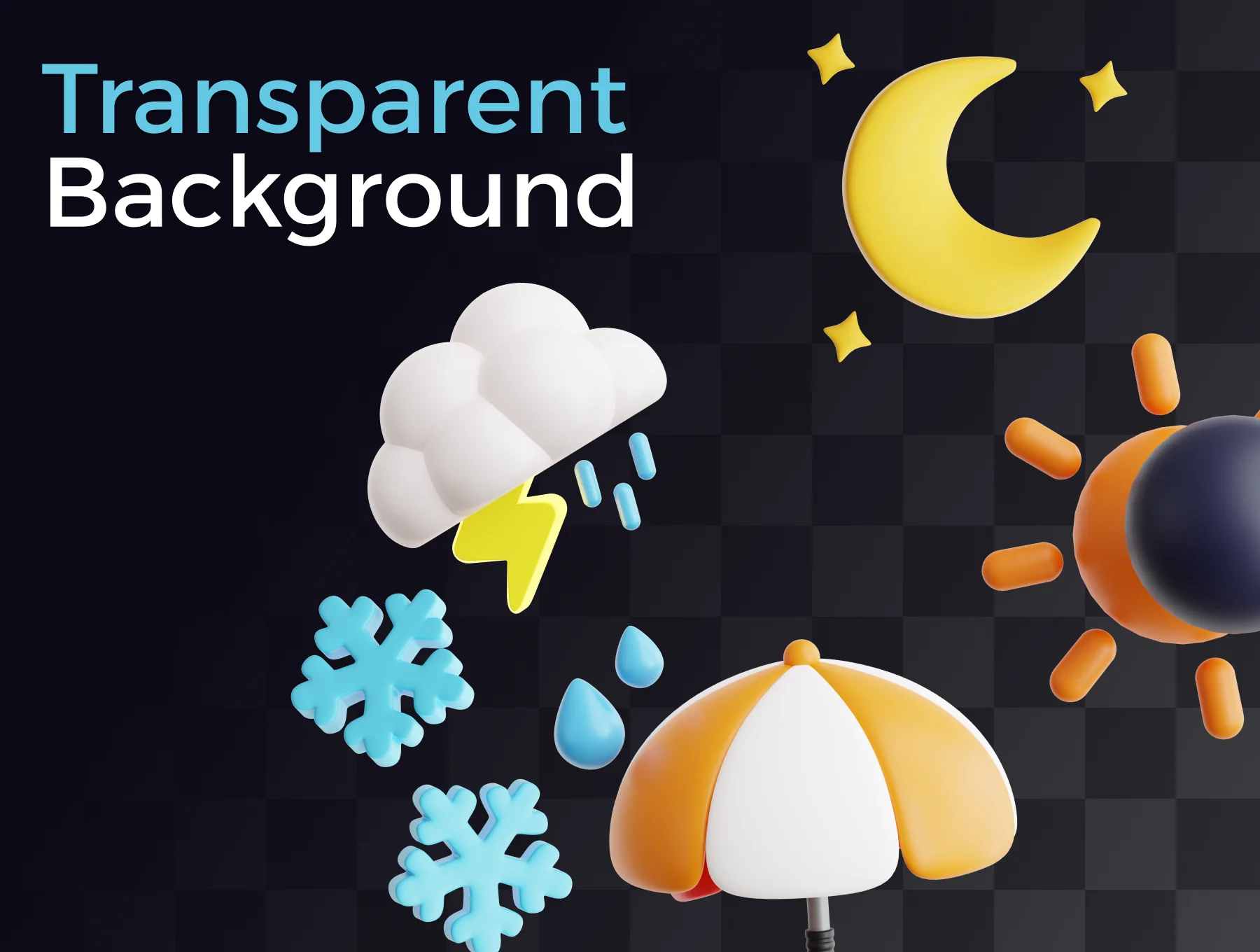3D Weather Icon 3