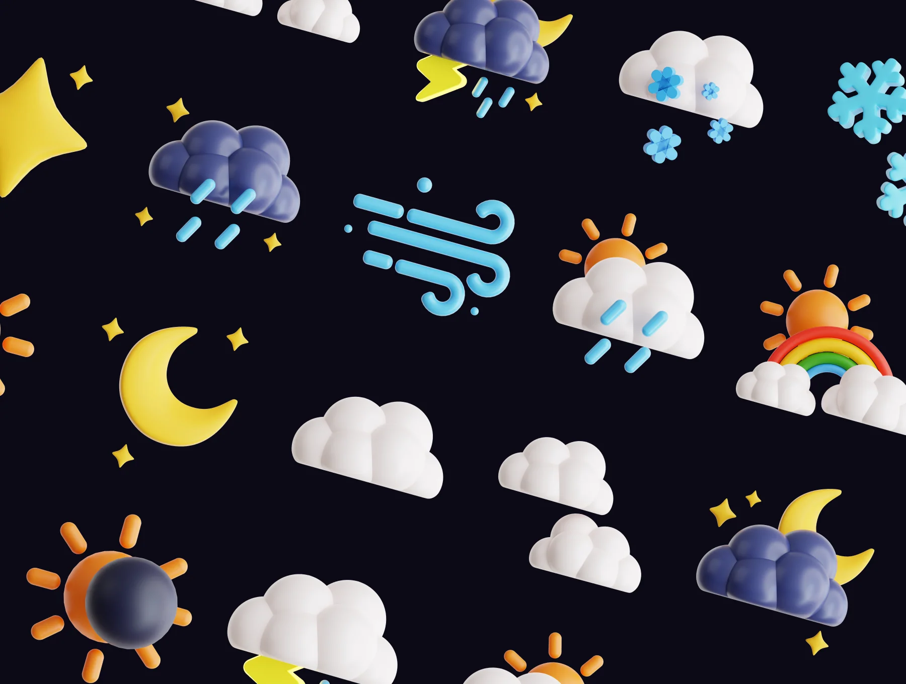 3D Weather Icon 6