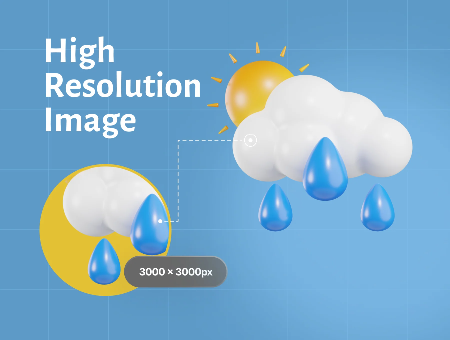3D Weathers Icon Pack 6
