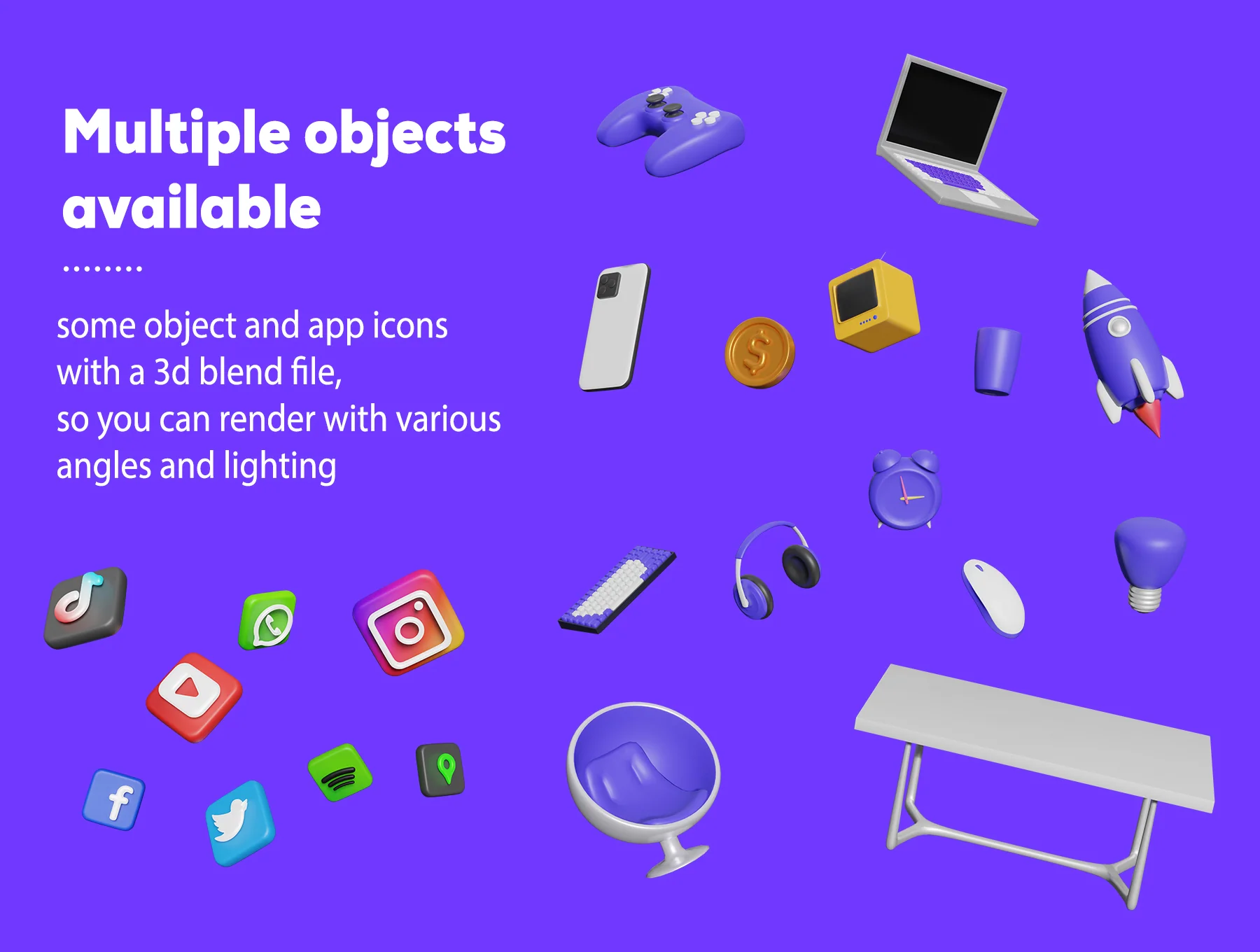 3D Web Illustration - Youth Character Pack 4