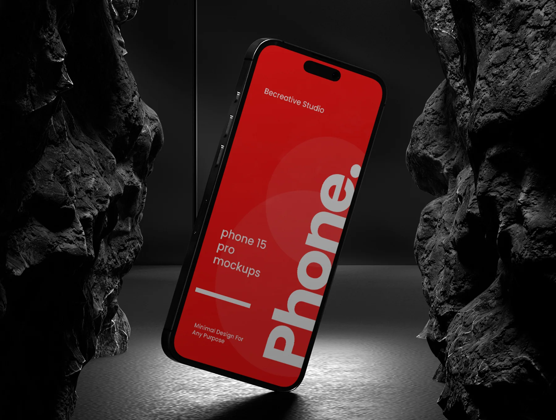 4 iPhone 15 Pro Max Mockups 3