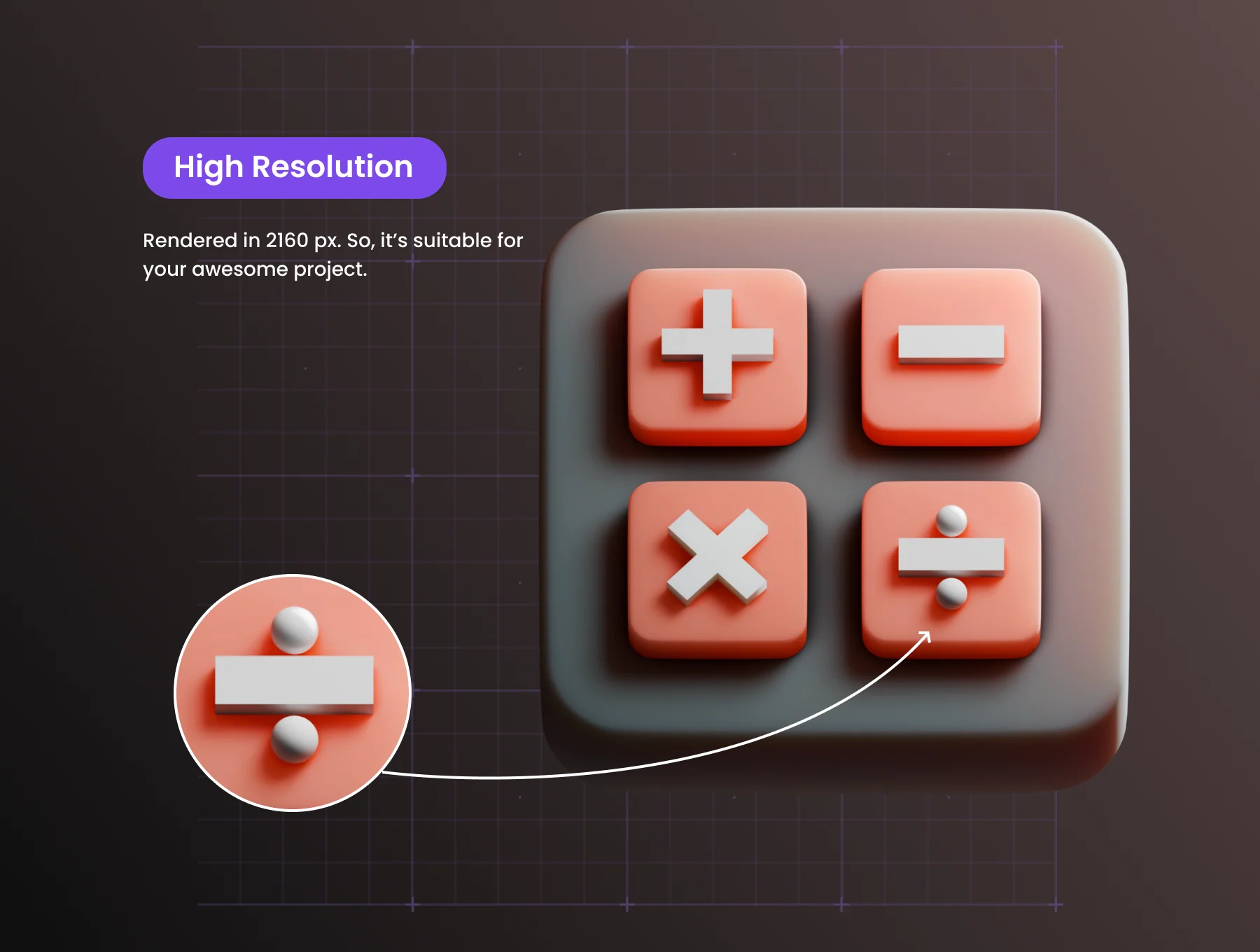 User Interface 3D Icon Set 4