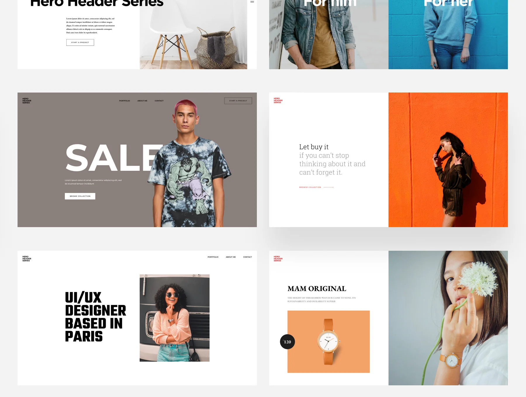 40 Hero Headers for your website 6