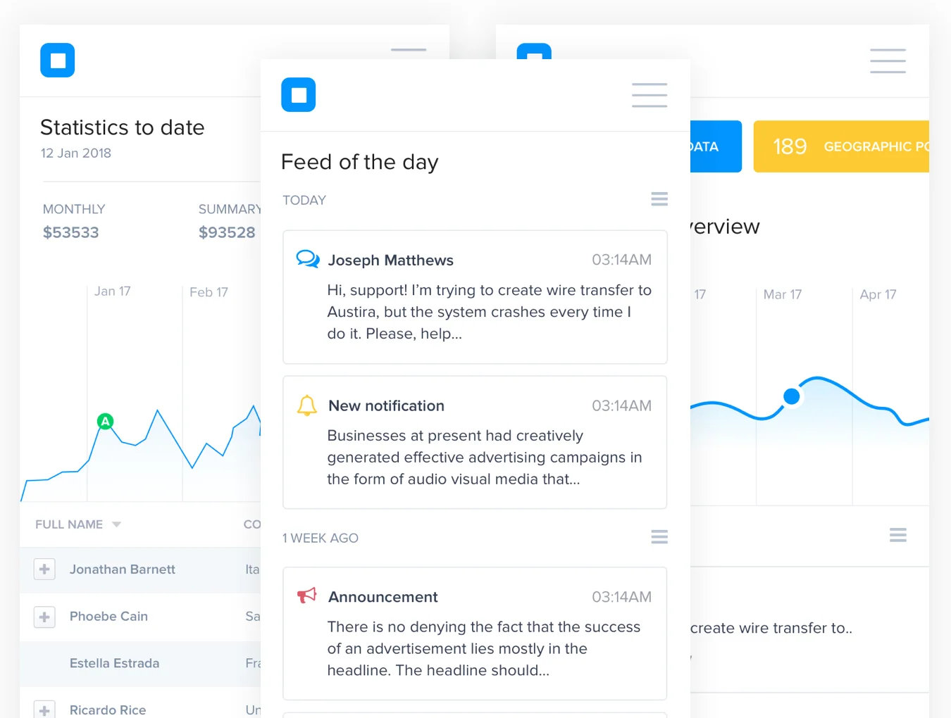 40 Mobile Dashboard UI Kit 6
